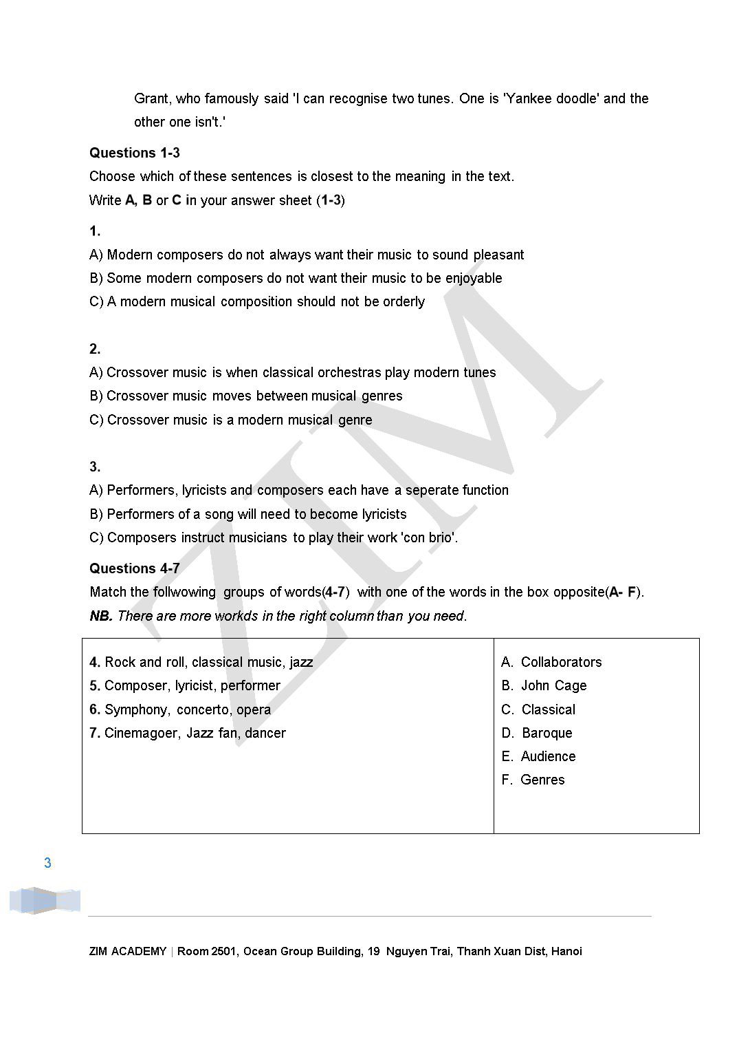 Ielts Academic Reading Sample 105 trang 3