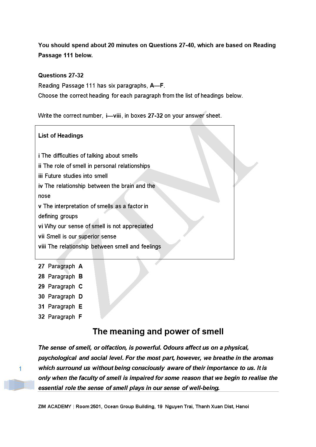 Ielts Academic Reading Sample 111 trang 1