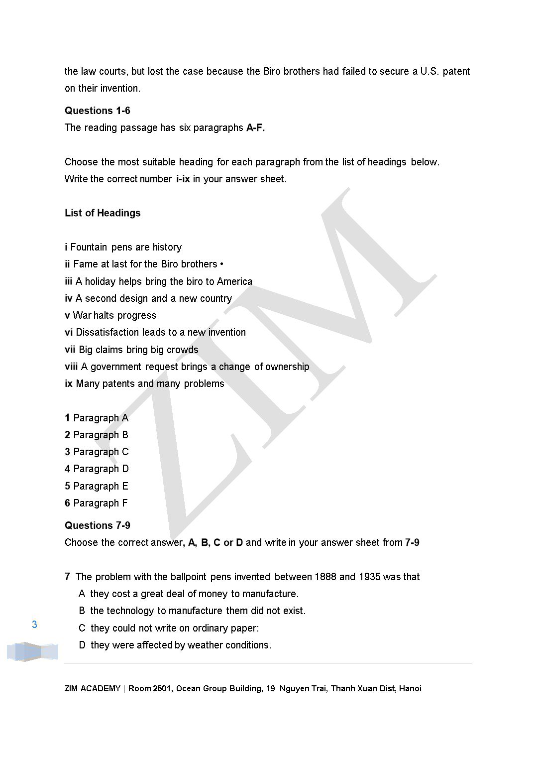 Ielts Academic Reading Sample 113 trang 3