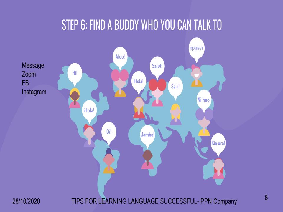 Bài giảng Tips for language learning successfull trang 8