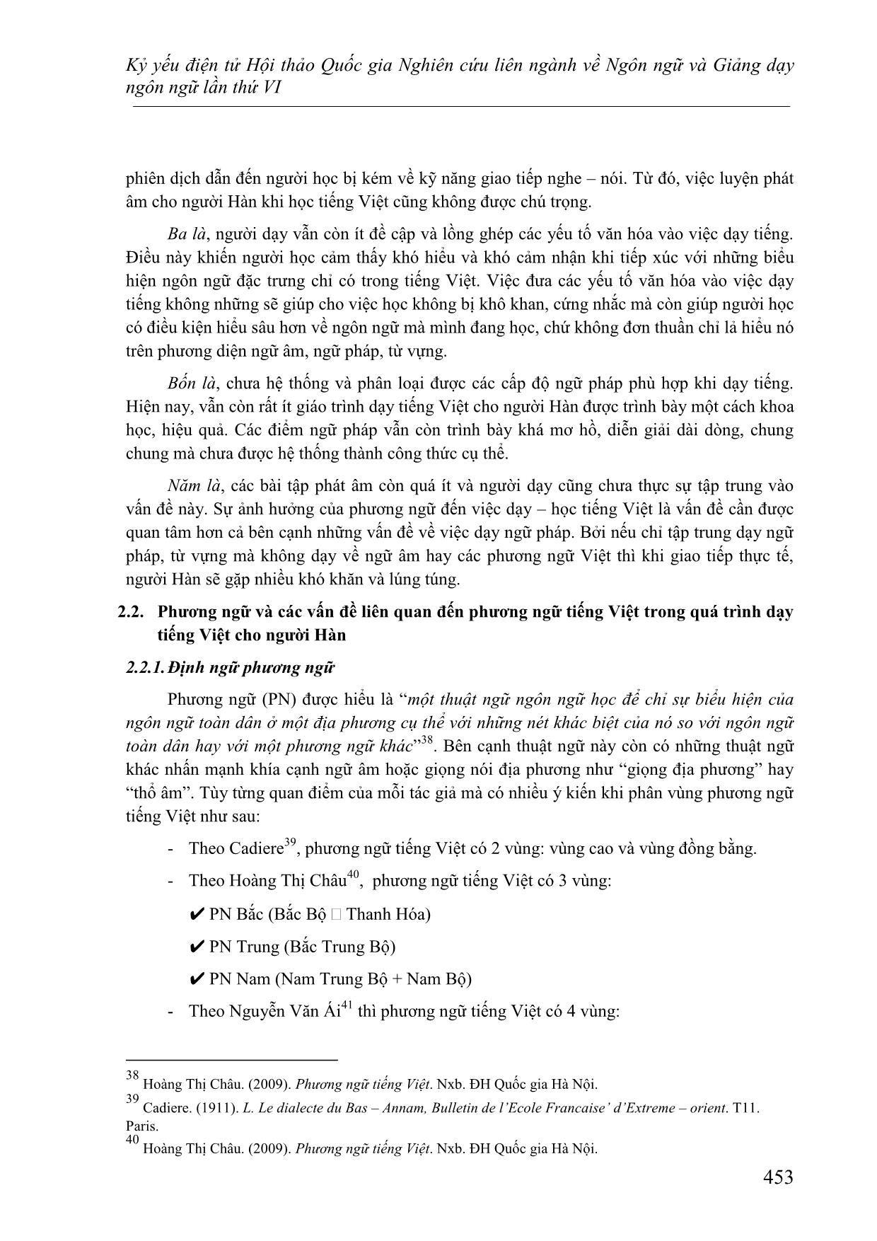 Những điểm cần lưu ý khi dạy phát âm tiếng Việt cho người Hàn trang 4