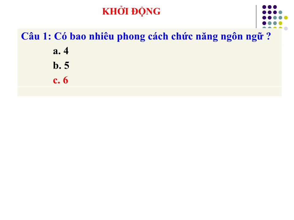 Bài giảng Luyện thi THPT Quốc gia môn Ngữ văn trang 3