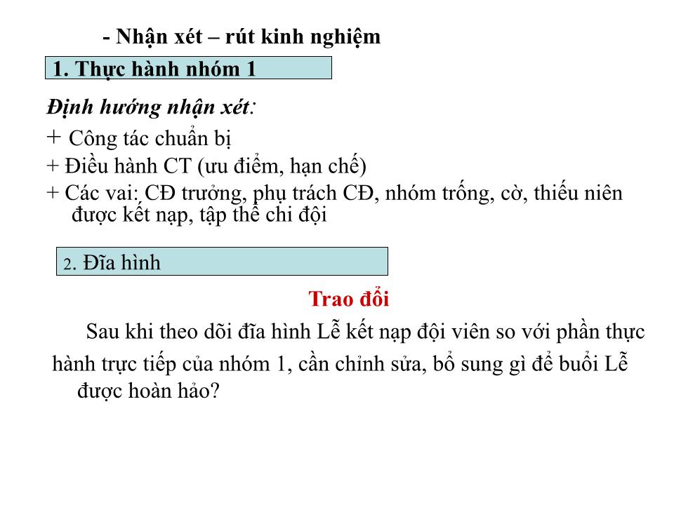 Bài giảng Công tác đội Thiếu niên Tiền phong Hồ Chí Minh - Hoàng Thị Kèm trang 7