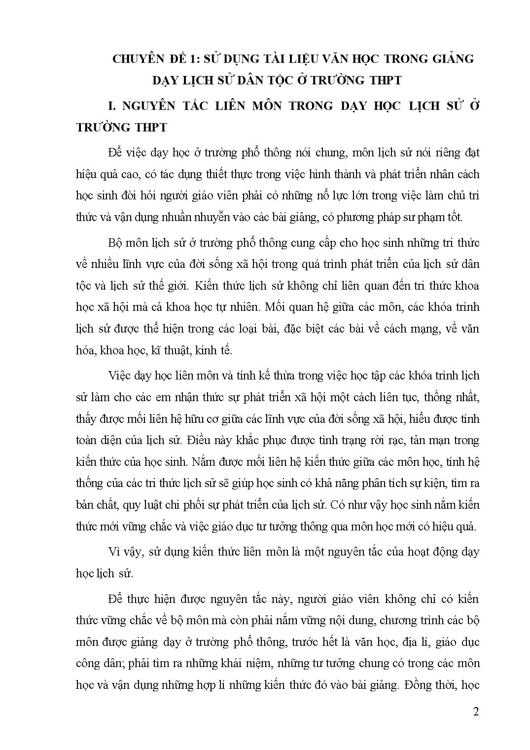 Tài liệu Bồi dưỡng thường xuyên giáo viên môn Lịch sử THPT trang 2