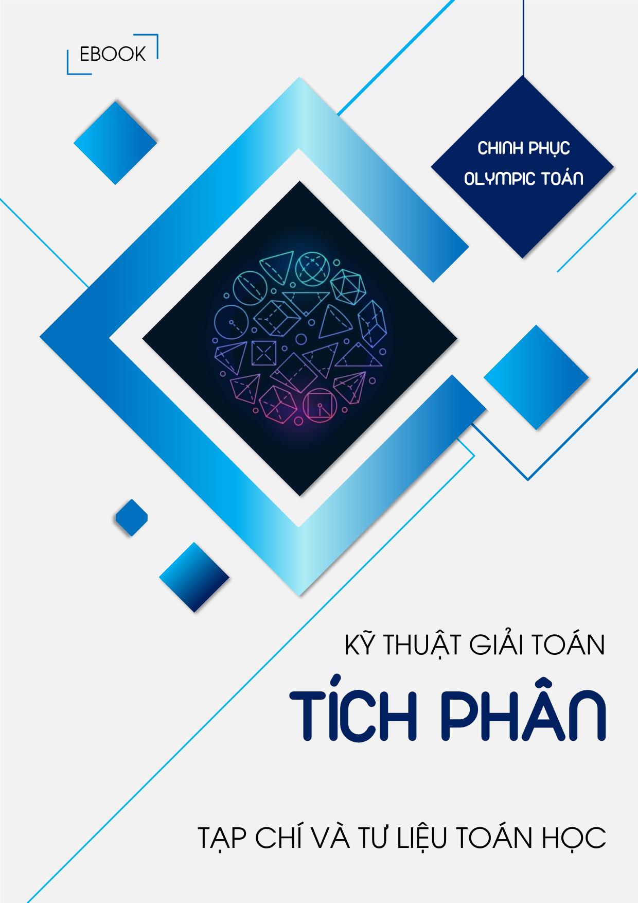 Tài liệu Kỹ thuật giải toán Tích phân trang 1