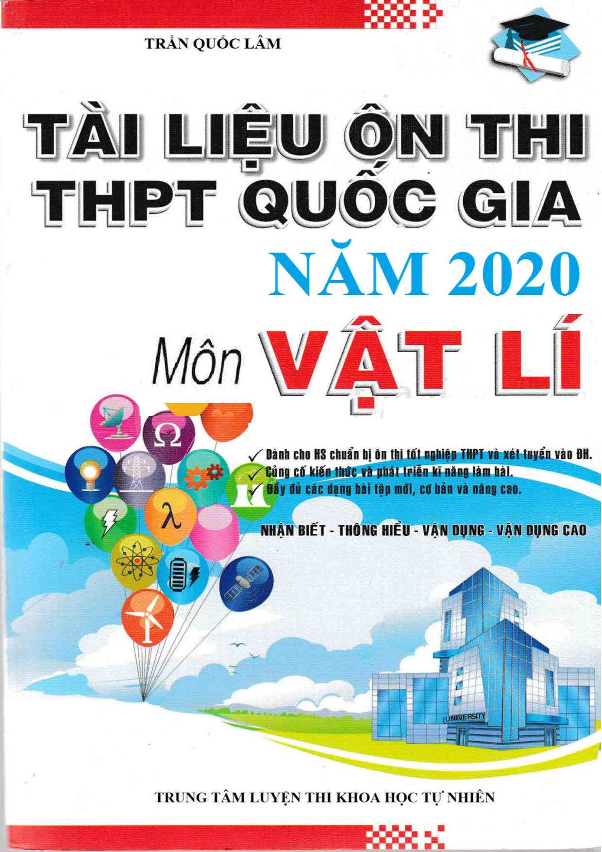 Tài liệu Luyện thi THPT Quốc gia năm 2020 môn Vật lý trang 1