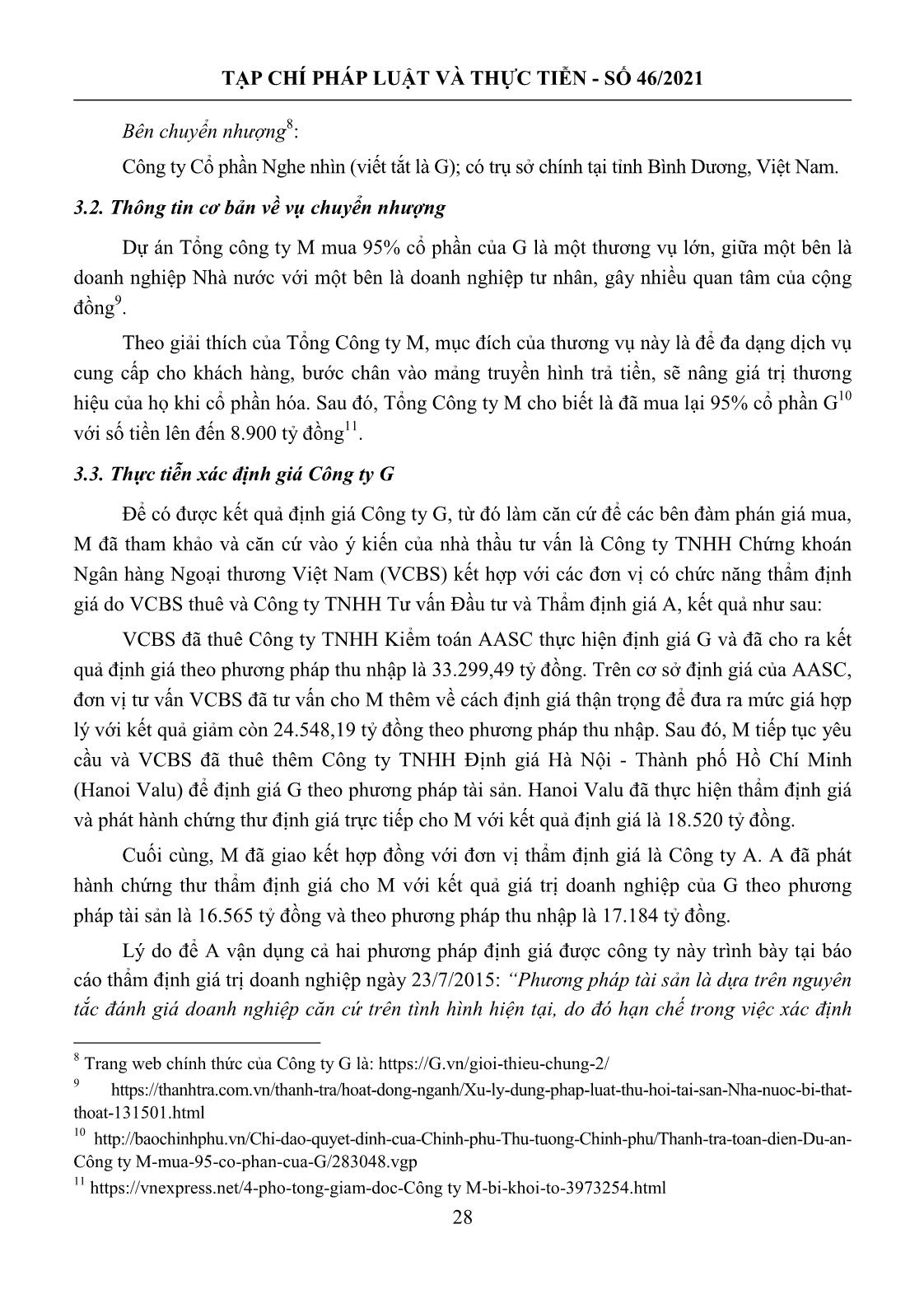 Xác định giá trị tài sản trí tuệ của doanh nghiệp theo pháp luật Việt Nam - Thực tiễn áp dụng nhìn từ một vụ chuyển nhượng điển hình trang 6