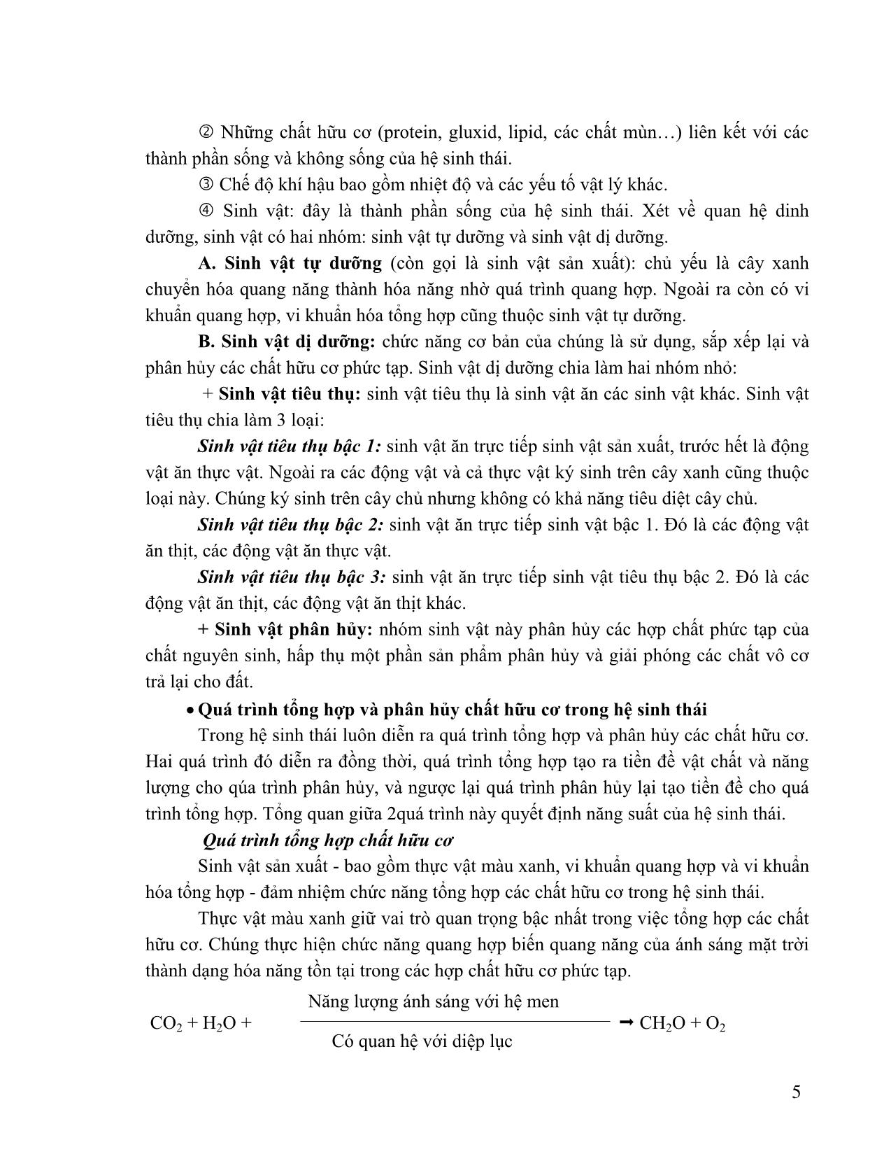 Giáo trình Lâm sinh tổng hợp trang 6