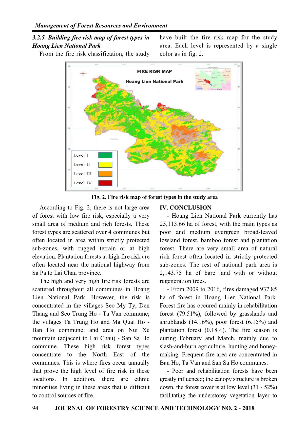 Characteristics of fuels and fire risk among the main forest types in Hoang Lien National Park trang 10