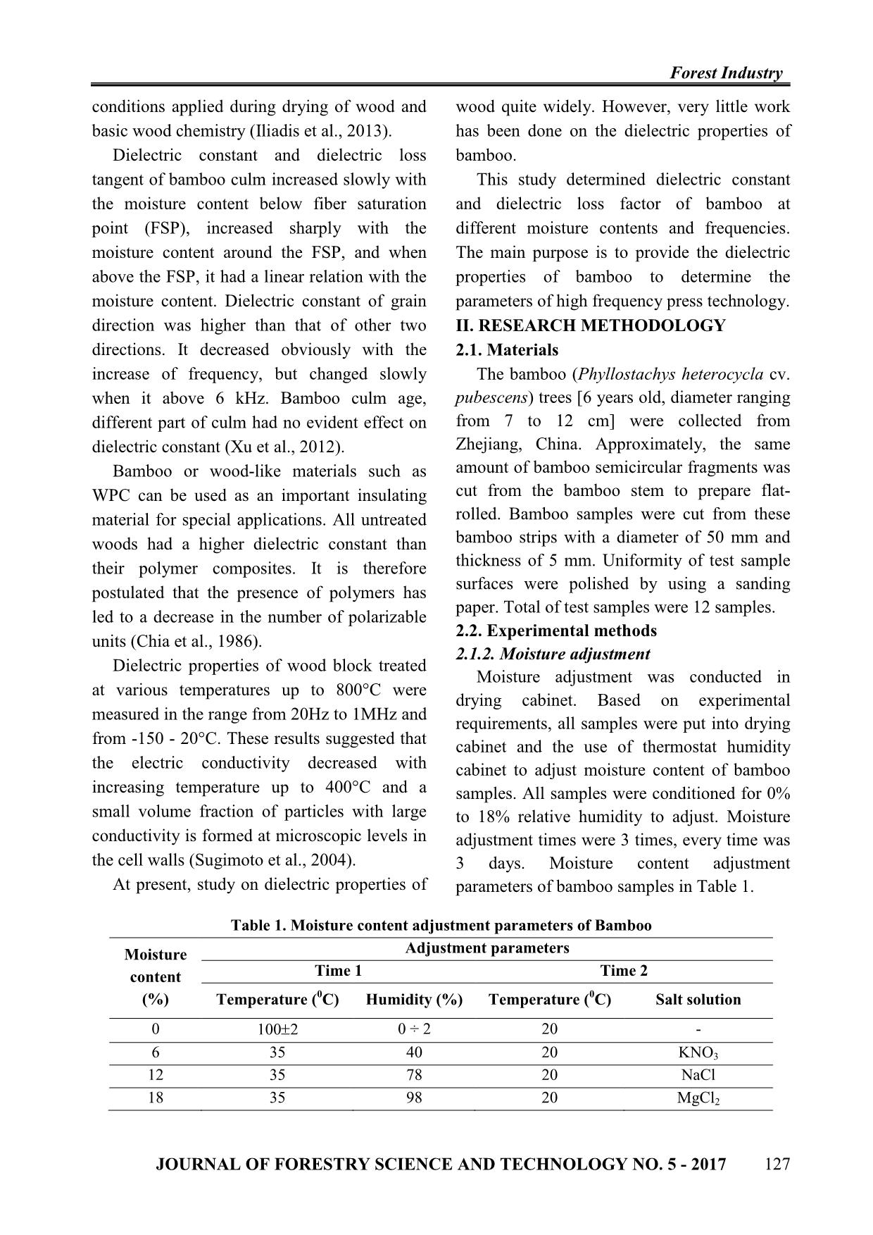 Effect of moisture content and frequency variation on dielectric properties of bamboo (Phyllostachys heterocycla cv. pubescens) trang 2