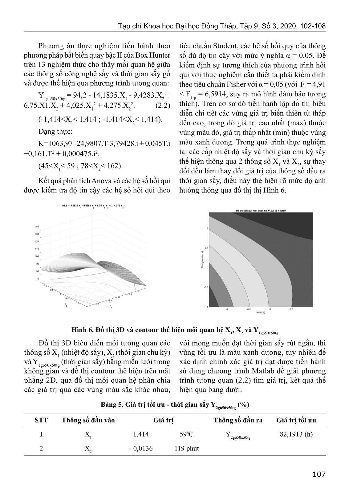 Nghiên cứu thông số công nghệ sấy chân không gỗ căm xe (Xylia xylocarpa) trang 6