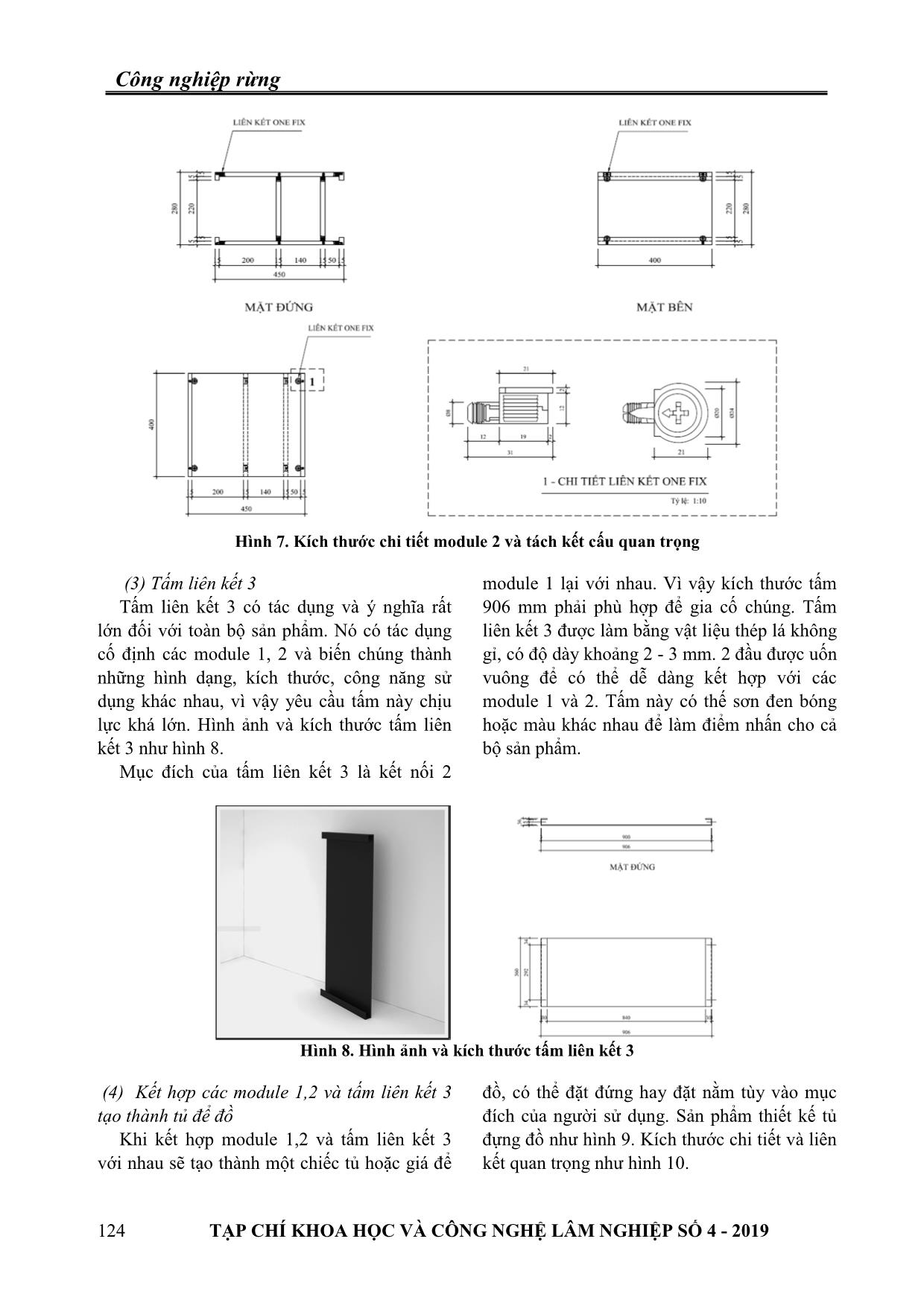 Thiết kế bộ sản phẩm bàn ghế tủ phòng khách từ module thành phần trang 6