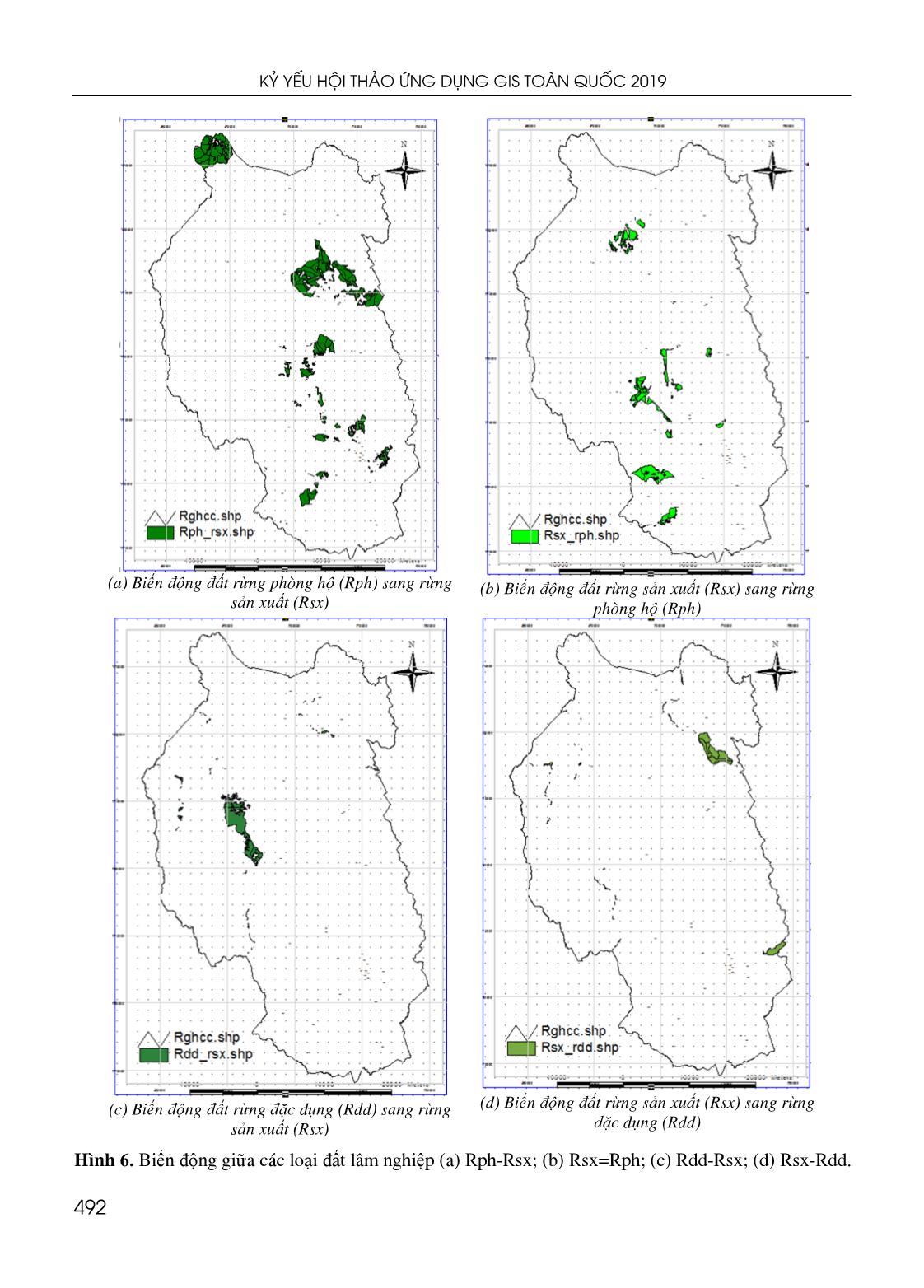 Ứng dụng GIS đánh giá biến động diện tích đất lâm nghiệp huyện Kbang, tỉnh Gia Lai và đề xuất giải pháp quản lý bền vững trang 7
