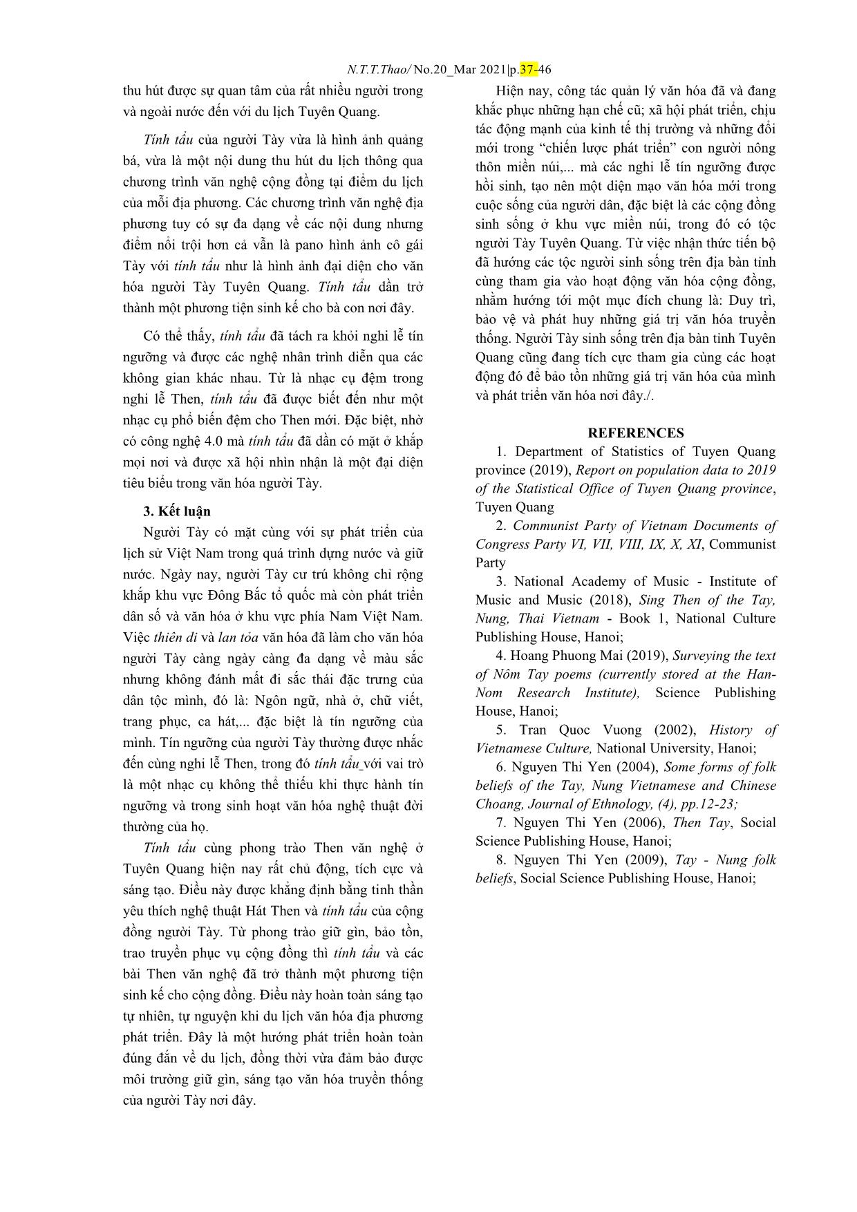 Đôi nét về tính tẩu của người Tày Tuyên Quang trang 10