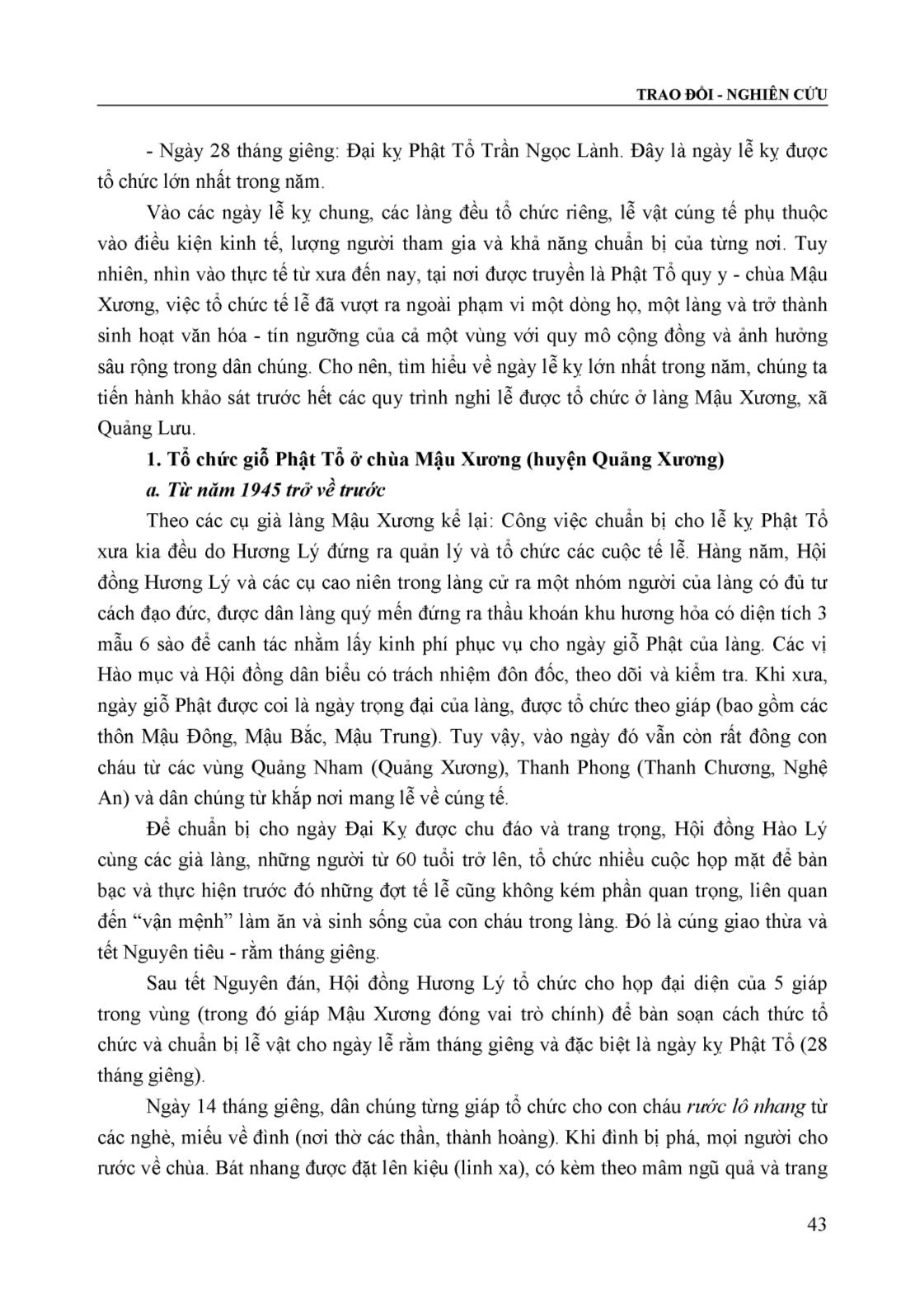 Hành lễ đại kỵ của dòng Nội Đạo Tràng ở Thanh Hóa trang 2