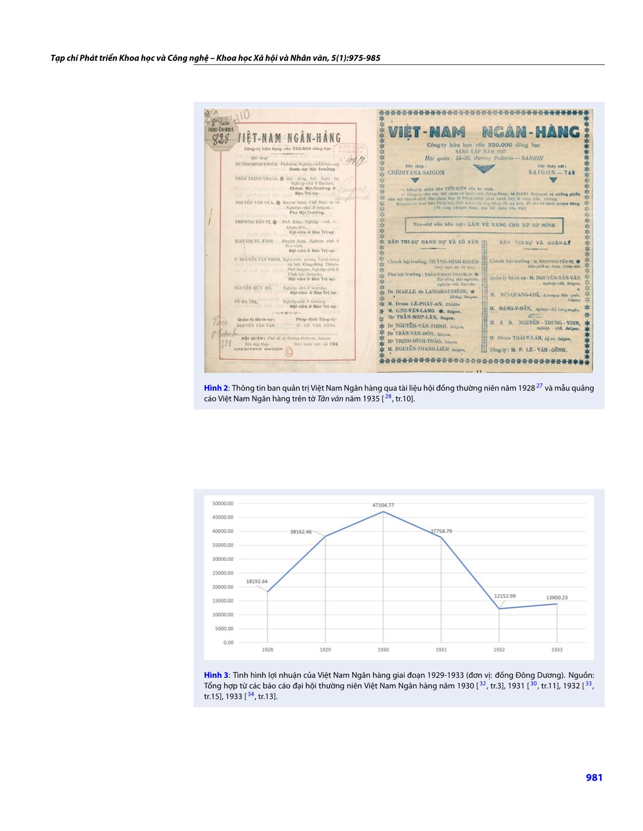 Những nỗ lực của người Việt trong lĩnh vực tài chính ở Nam kì thời thuộc địa: Trường hợp Việt Nam ngân hàng (Société annamite de crédit) trang 7