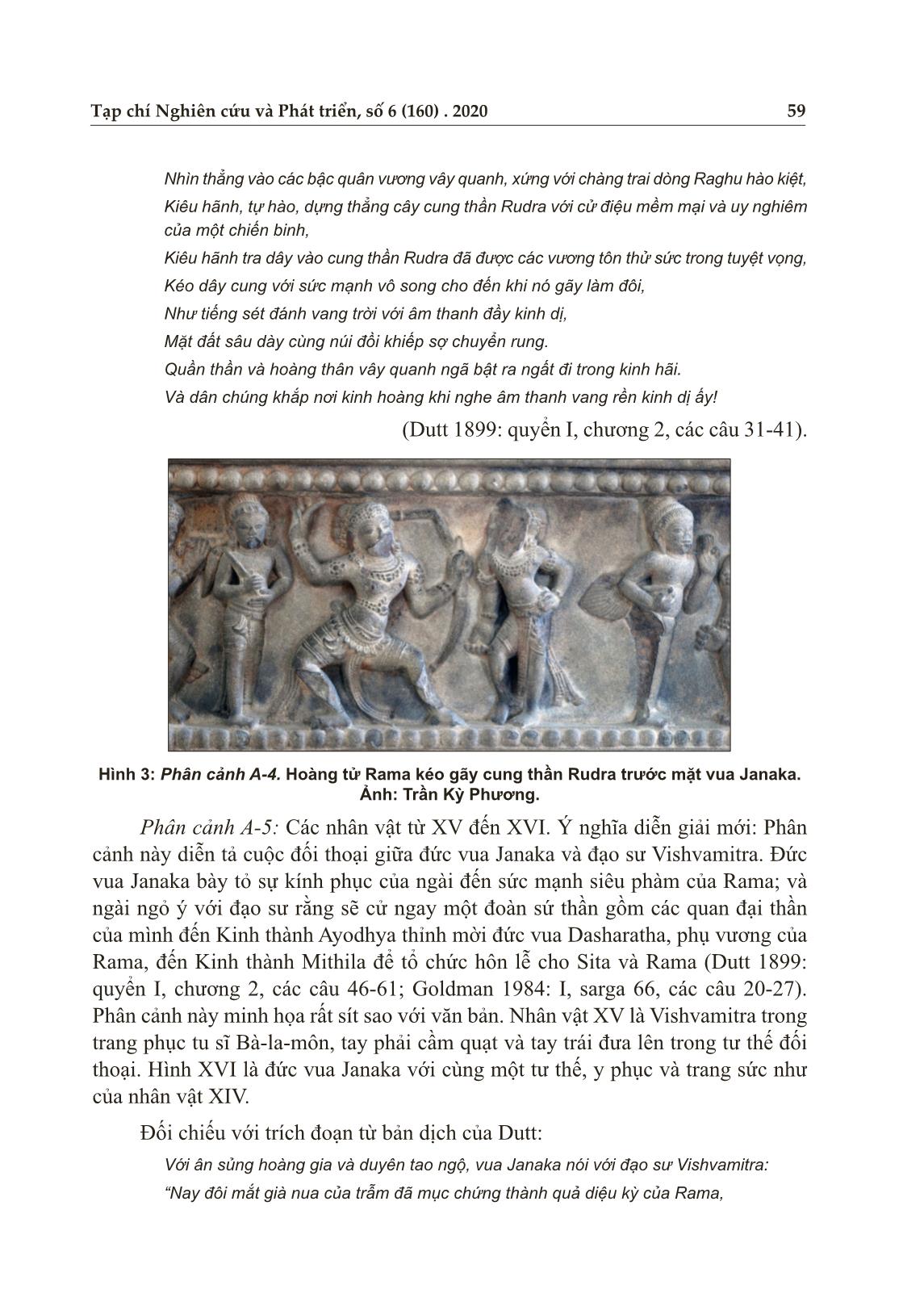 Sử thi Ramayana trong nghệ thuật Champa: “Lễ cưới công chúa Sita” thể hiện trên đài thờ Trà Kiệu trang 5