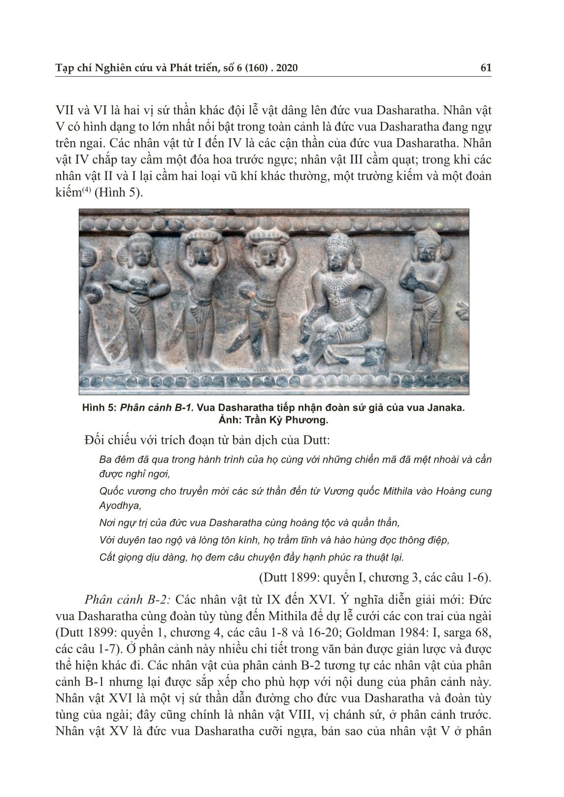 Sử thi Ramayana trong nghệ thuật Champa: “Lễ cưới công chúa Sita” thể hiện trên đài thờ Trà Kiệu trang 7