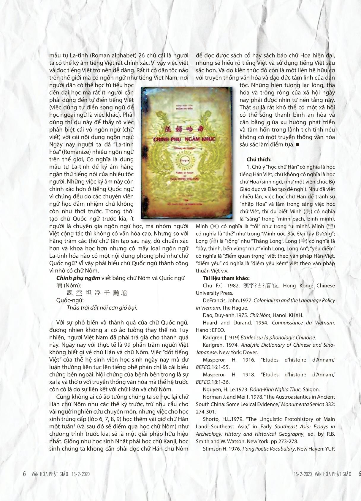 Tạp chí Văn hóa Phật giáo - Số 339 trang 8