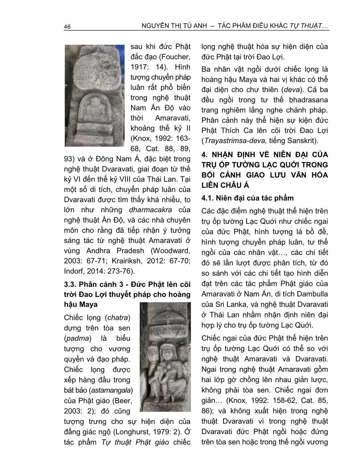 Tác phẩm điêu khắc tự thuật Phật giáo thuộc văn hóa Óc Eo tại bảo tàng An Giang trang 4