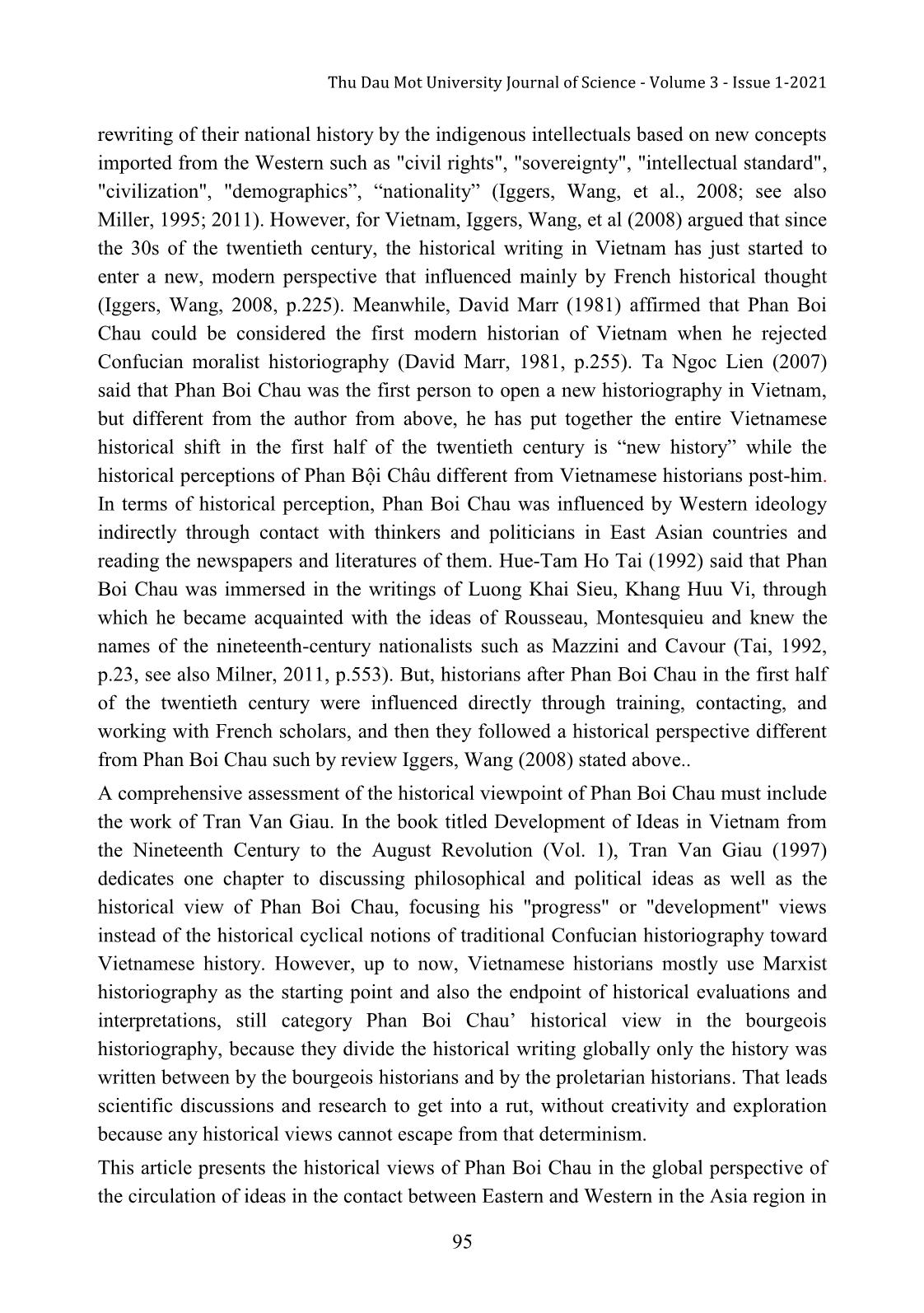 The Shift in historical perception from tradition to modern in Viet Nam in the early twentieth century trang 2