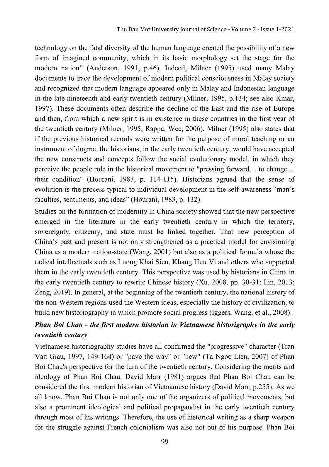 The Shift in historical perception from tradition to modern in Viet Nam in the early twentieth century trang 6