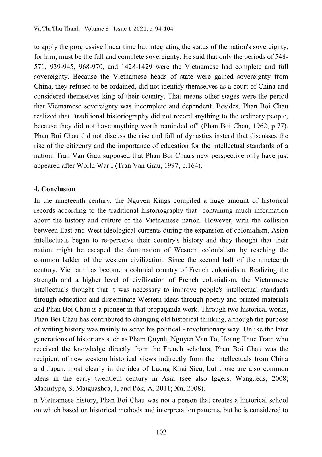 The Shift in historical perception from tradition to modern in Viet Nam in the early twentieth century trang 9