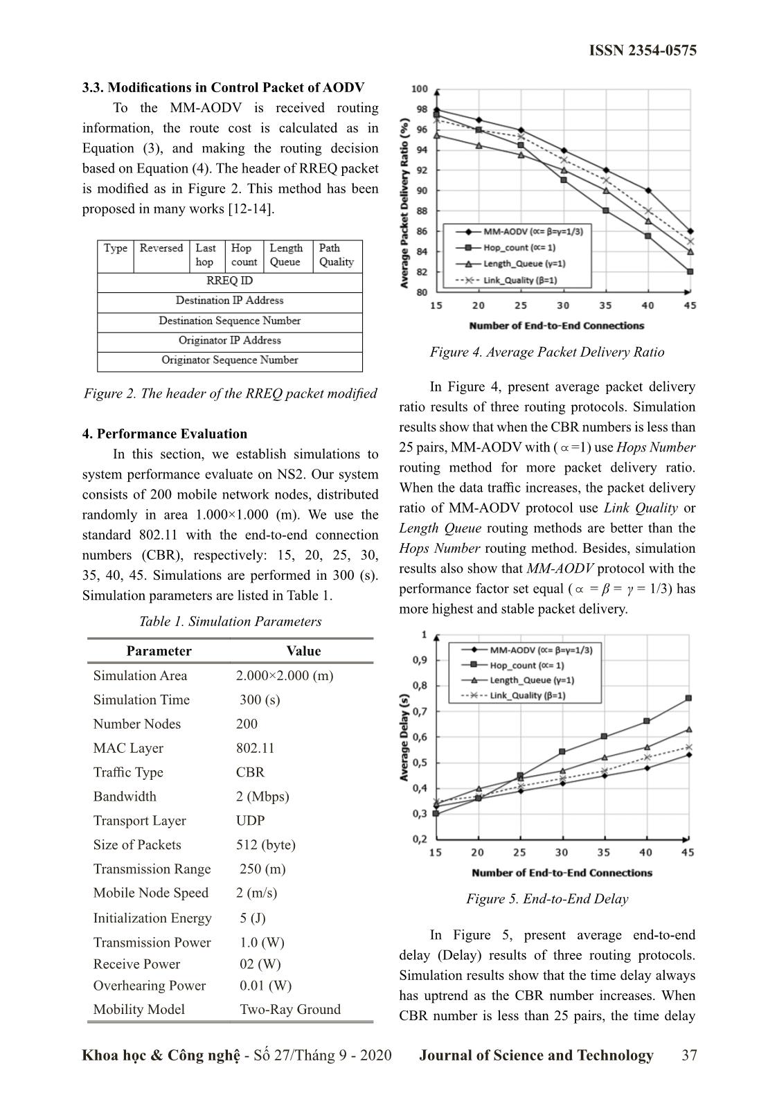 A high-Performance routing protocol based on multi-metric for manet trang 4