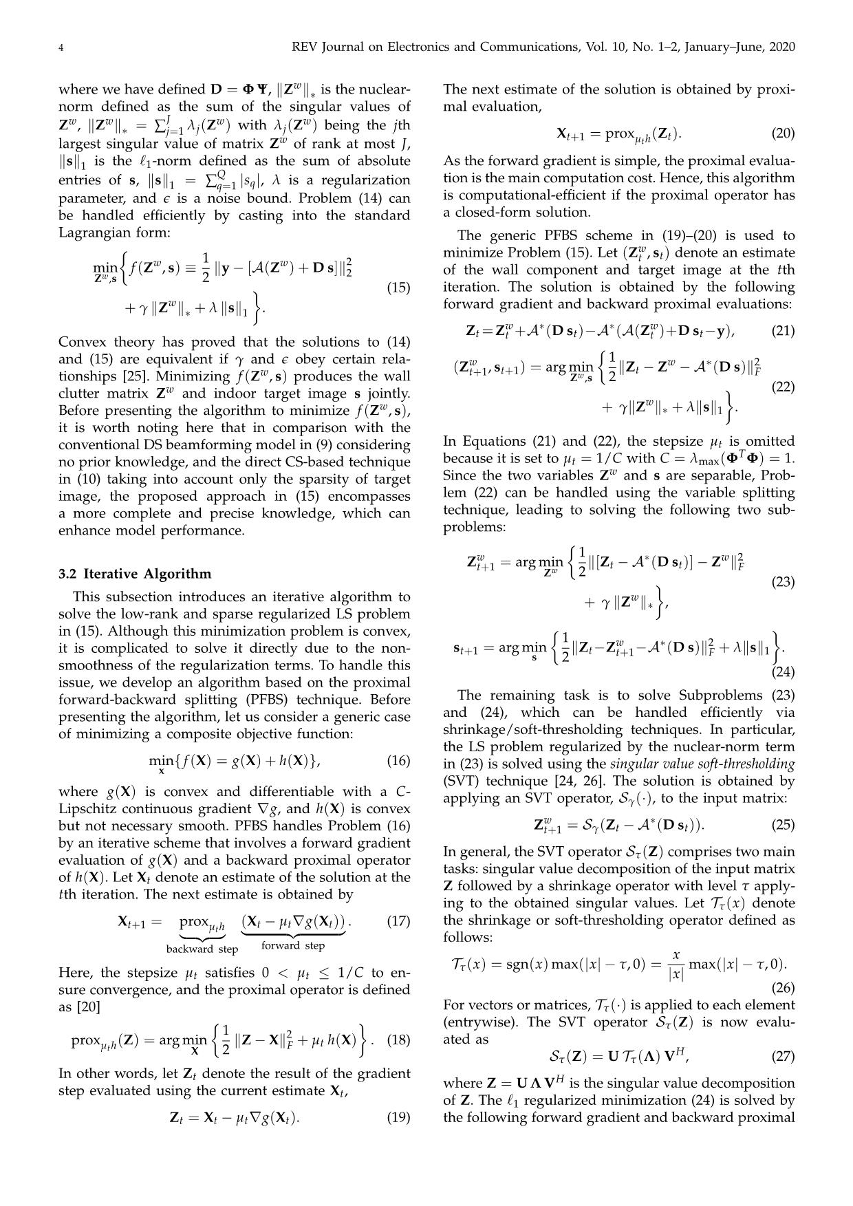 A rank-deficient and sparse penalized optimization model for compressive indoor radar target localization trang 4