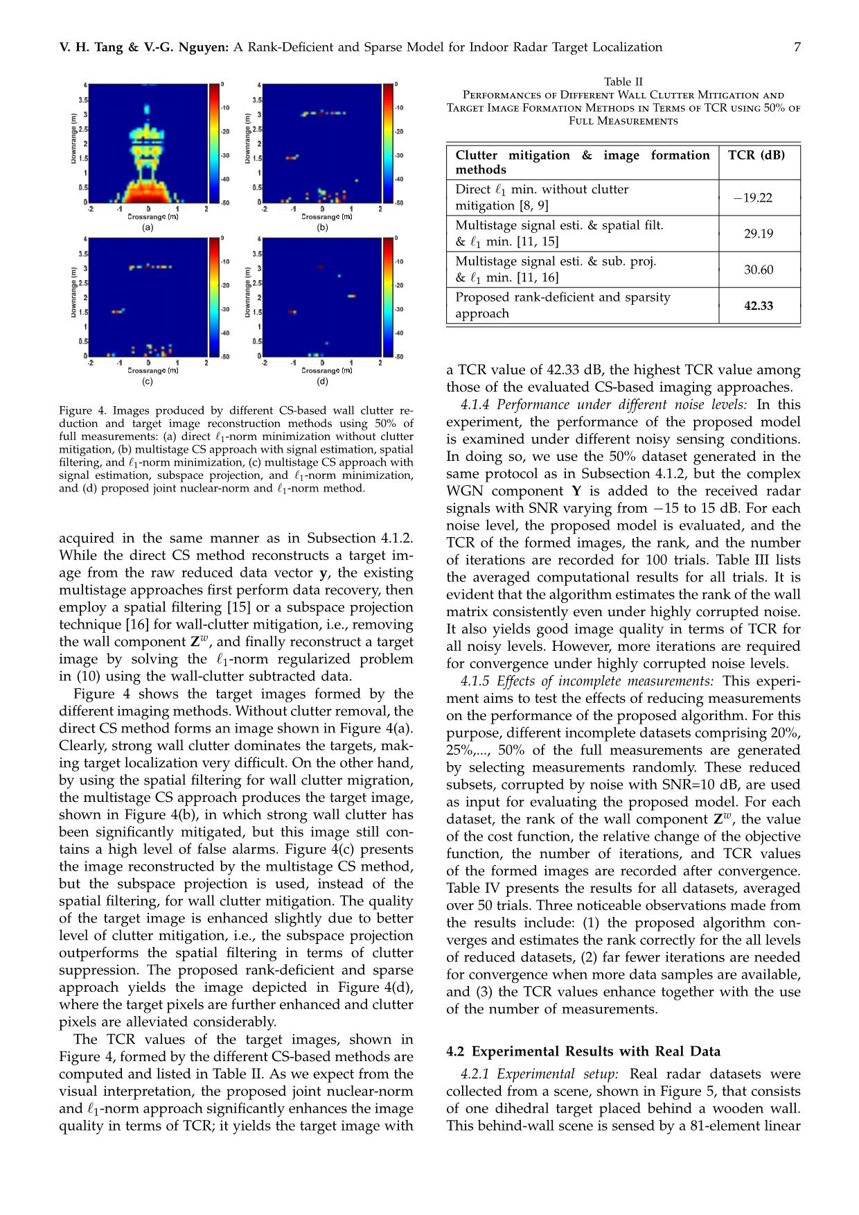 A rank-deficient and sparse penalized optimization model for compressive indoor radar target localization trang 7