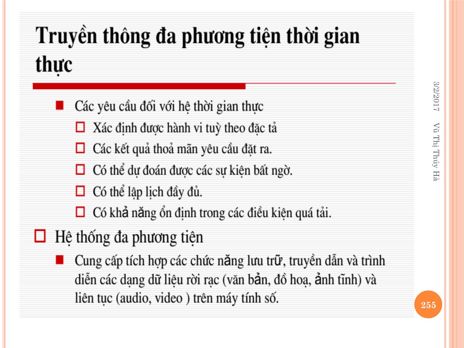 Bài giảng Kỹ thuật phát thanh và truyền hình - Chương 4: Kỹ thuật truyền hình tương tác - Vũ Thị Thúy Hà trang 10