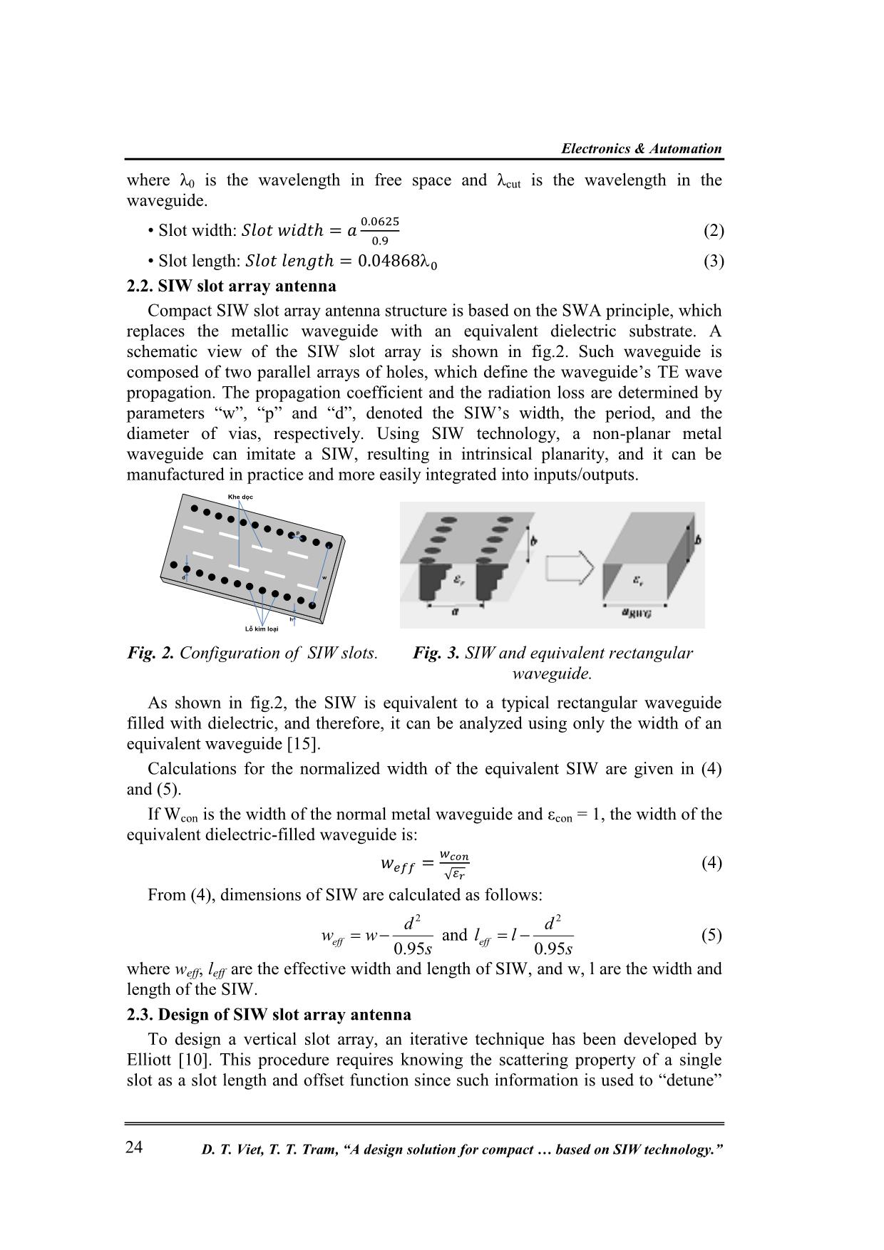 A design solution for compact slotted waveguide array antennas based on SIW technology trang 3