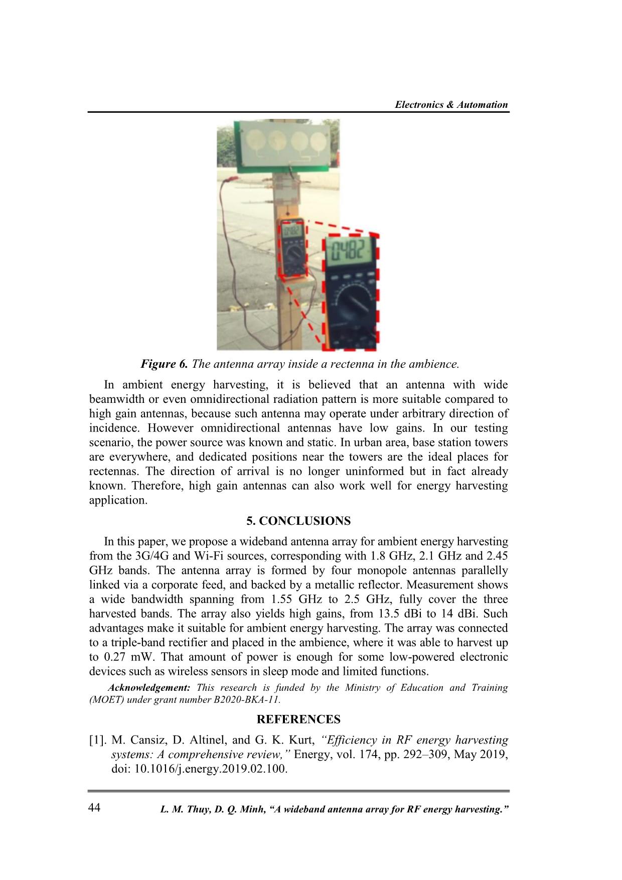 A wideband antenna array for RF energy harvesting trang 6