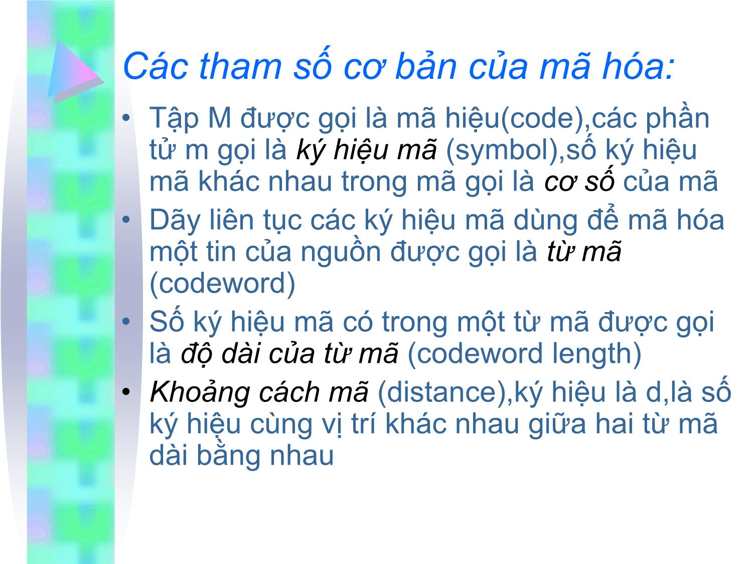 Bài giảng Kỹ thuật truyền dữ liệu - Chương 2: Truyền dẫn số trang 6