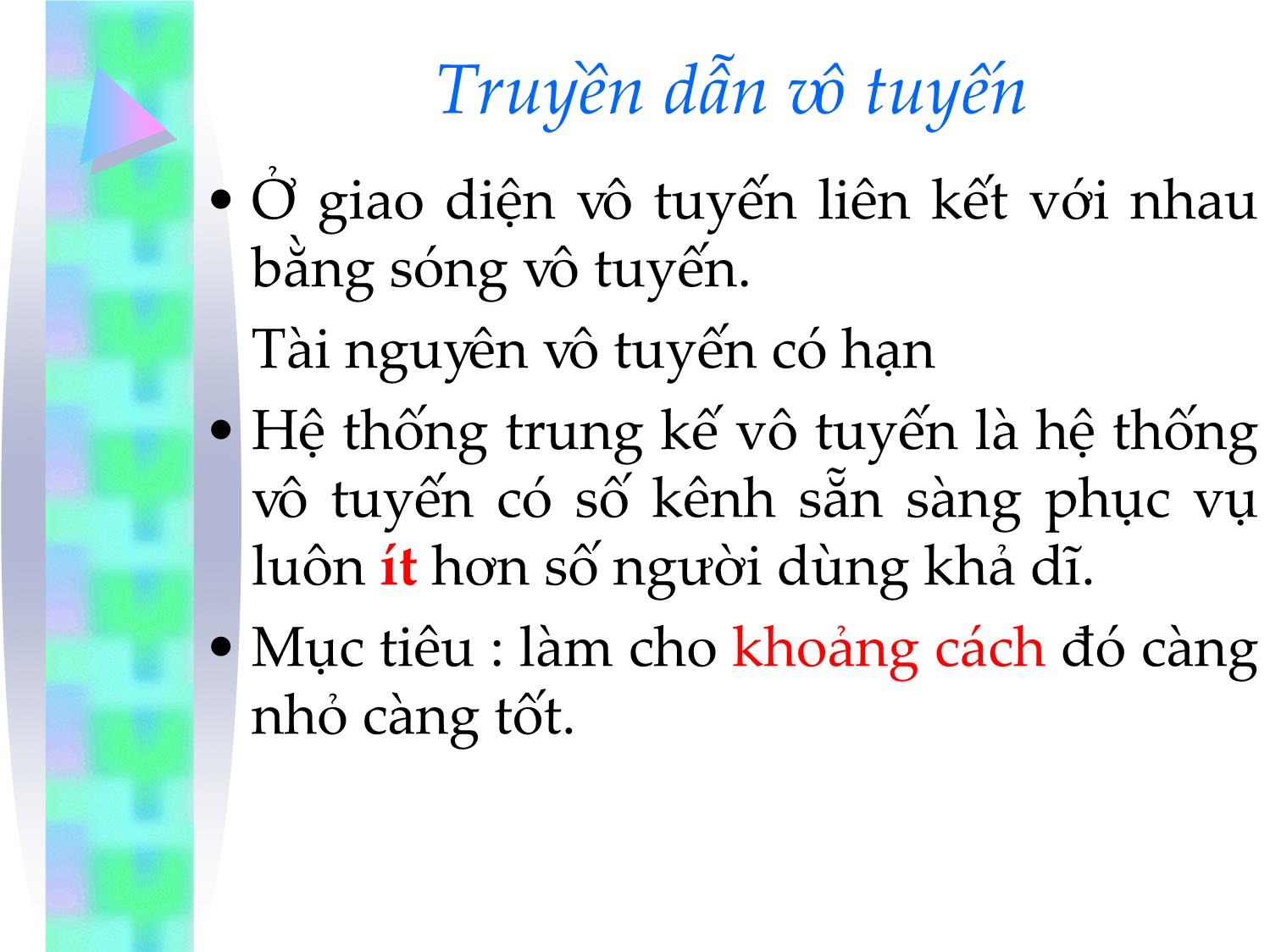 Bài giảng Kỹ thuật truyền dữ liệu - Chương 4: Kỹ thuật đa truy nhập trang 5