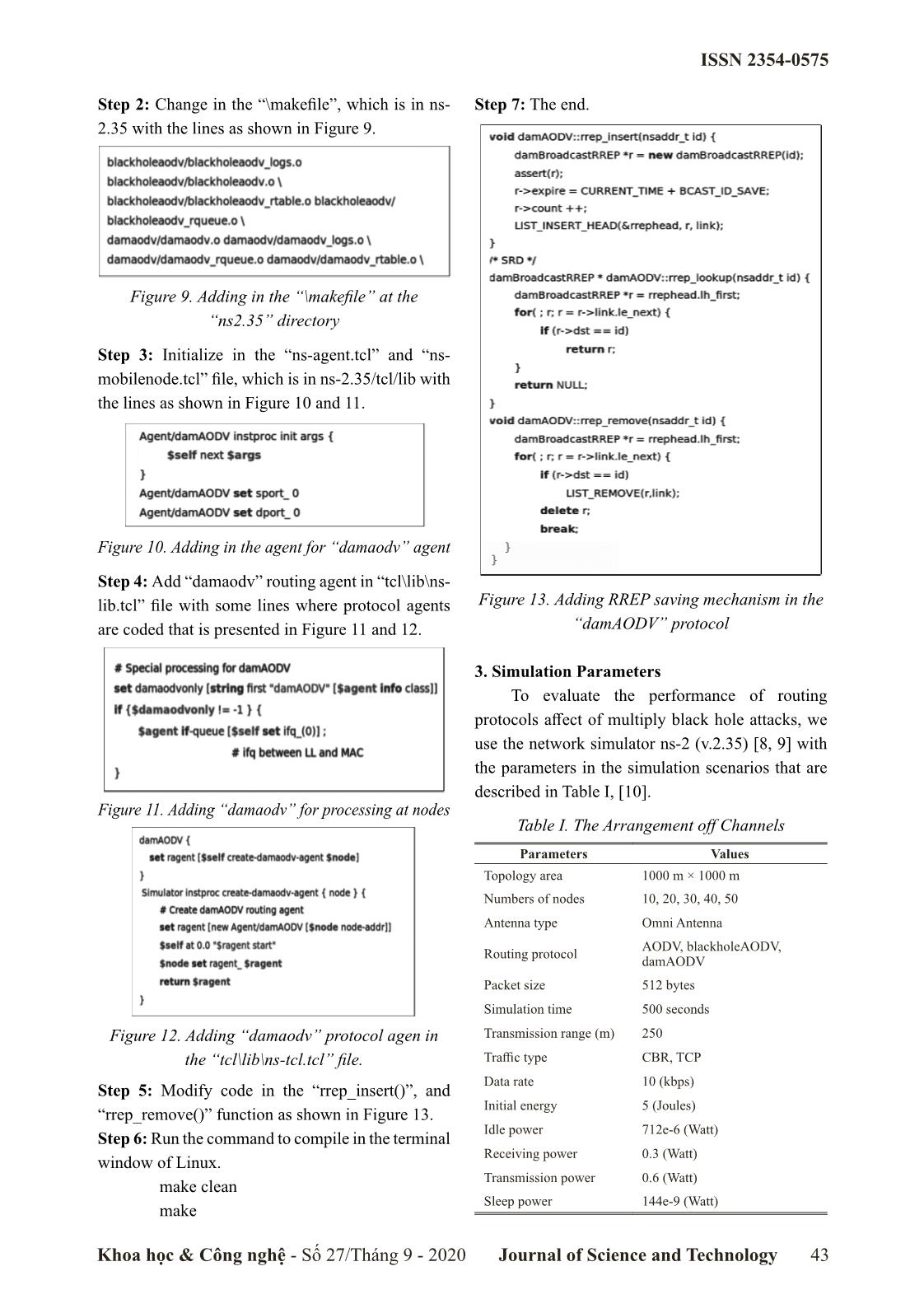 Detection and avoidance mechanism of black hole attack on AODV routing protocol in manet using NS2 trang 4