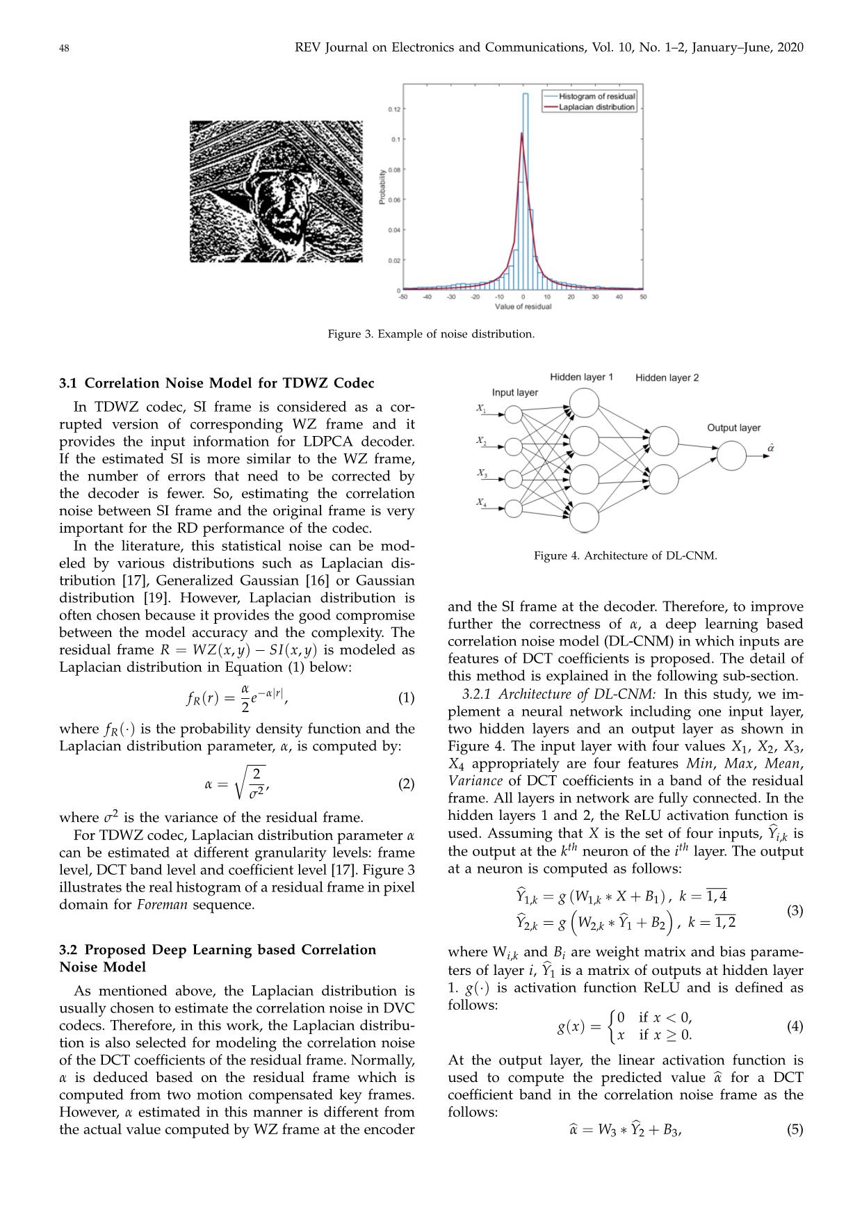 Improving TDWZ correlation noise estimation: A deep learning based approach trang 4