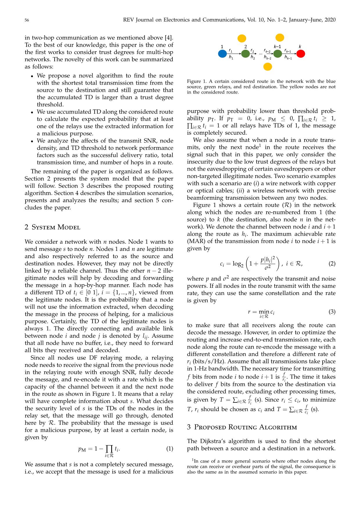 Modified dijkstra’s routing algorithm for security with different trust degrees trang 2