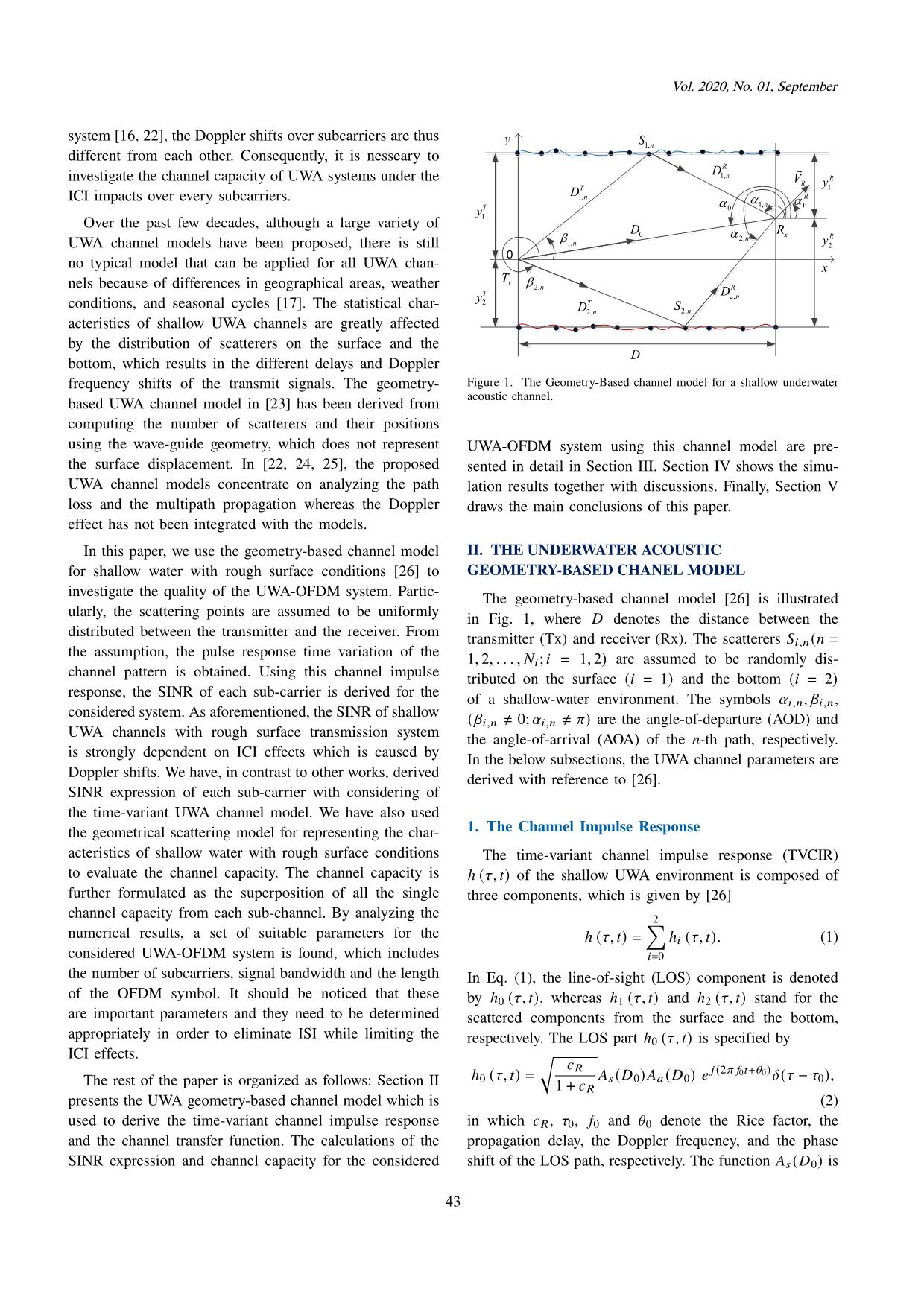 Impact of inter-channel interference on shallow underwater acoustic ofdm systems trang 2