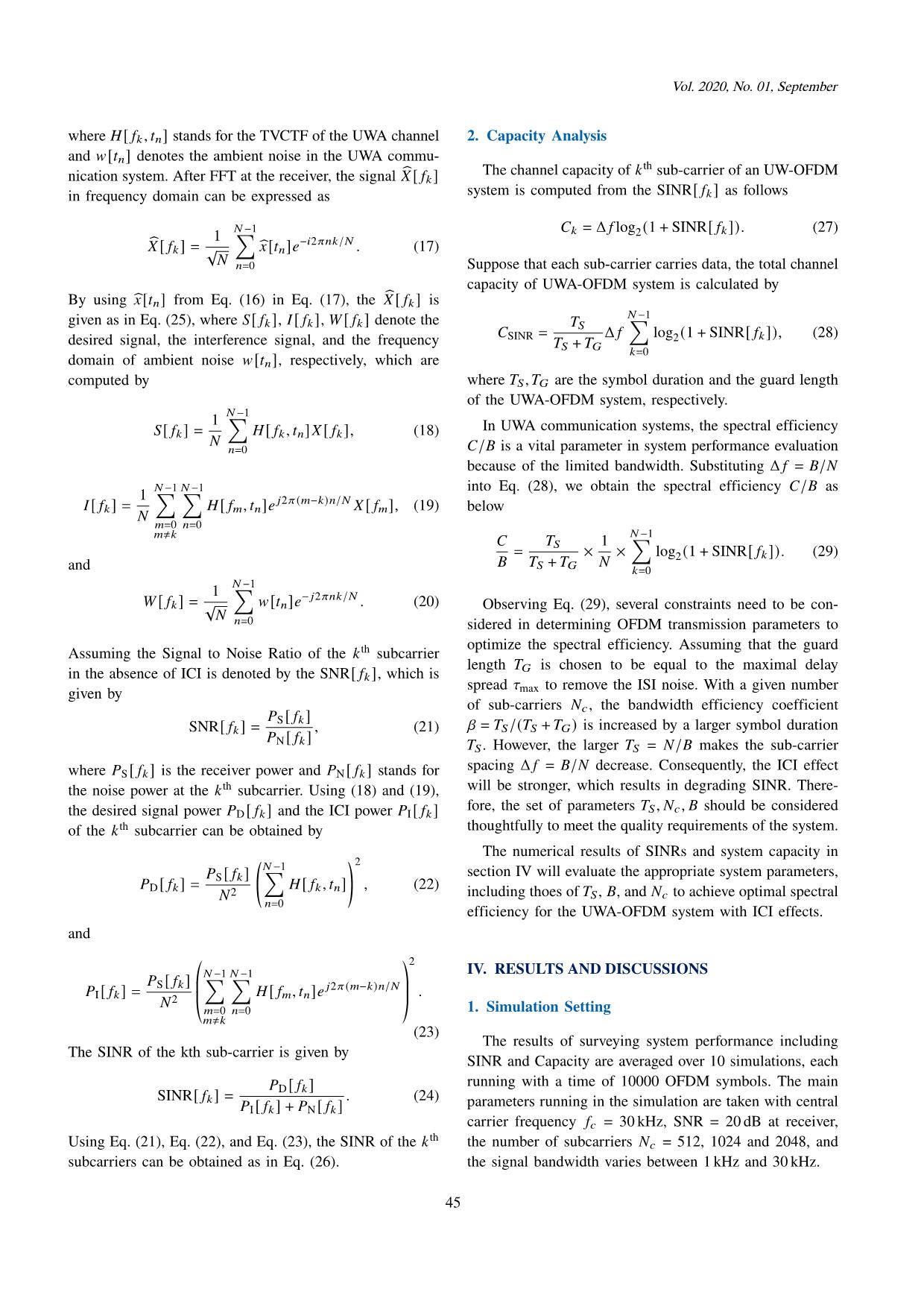 Impact of inter-channel interference on shallow underwater acoustic ofdm systems trang 4