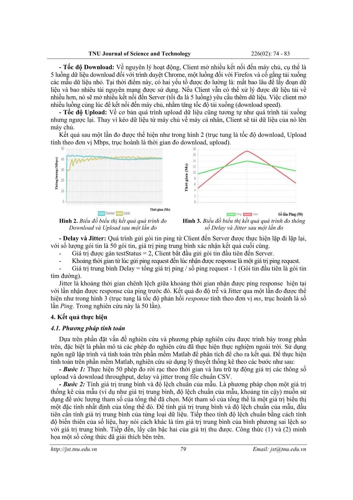 Study and analysis assessment quality of service of some mobile network service providers in Vietnam trang 6