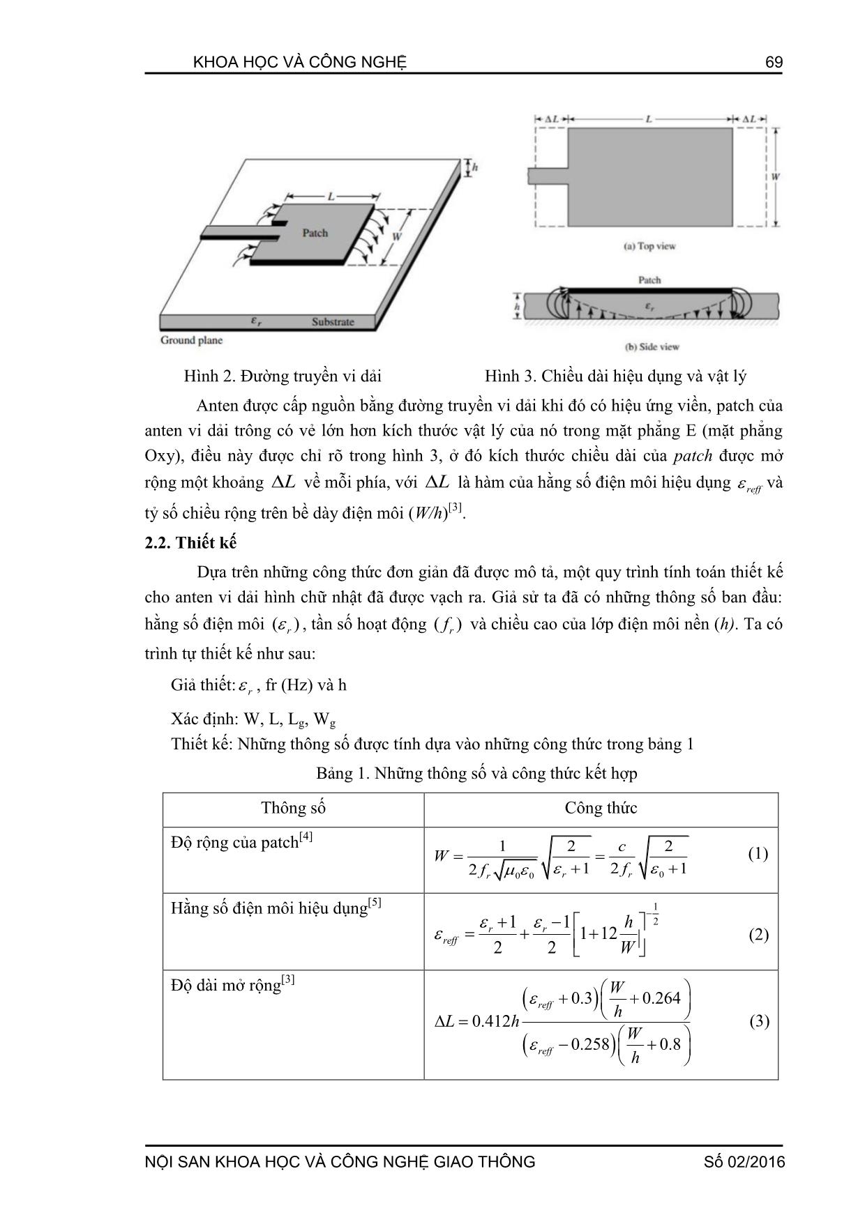 Nghiên cứu sử dụng Matlab và HFSS trong thiết kế anten vi dải trang 3