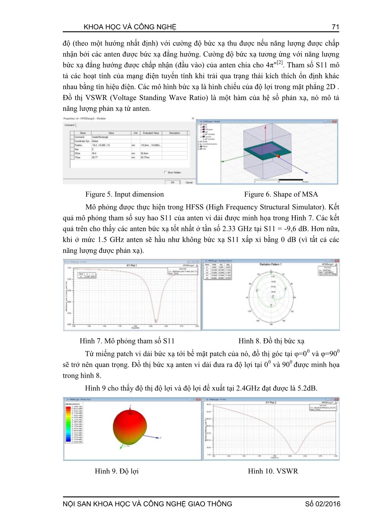 Nghiên cứu sử dụng Matlab và HFSS trong thiết kế anten vi dải trang 5
