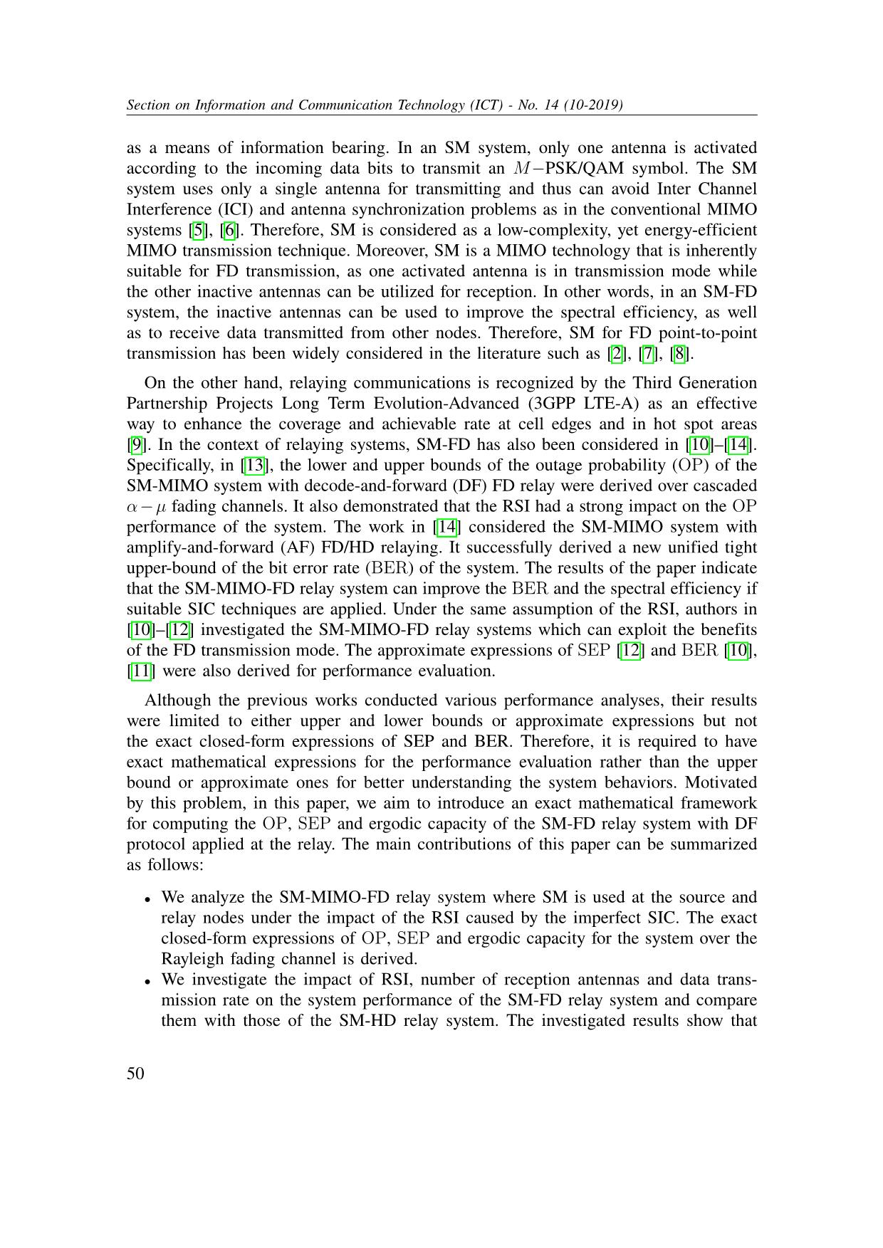 Performance analysis of full-duplex decode-and-forward relay network with spatial modulation trang 2