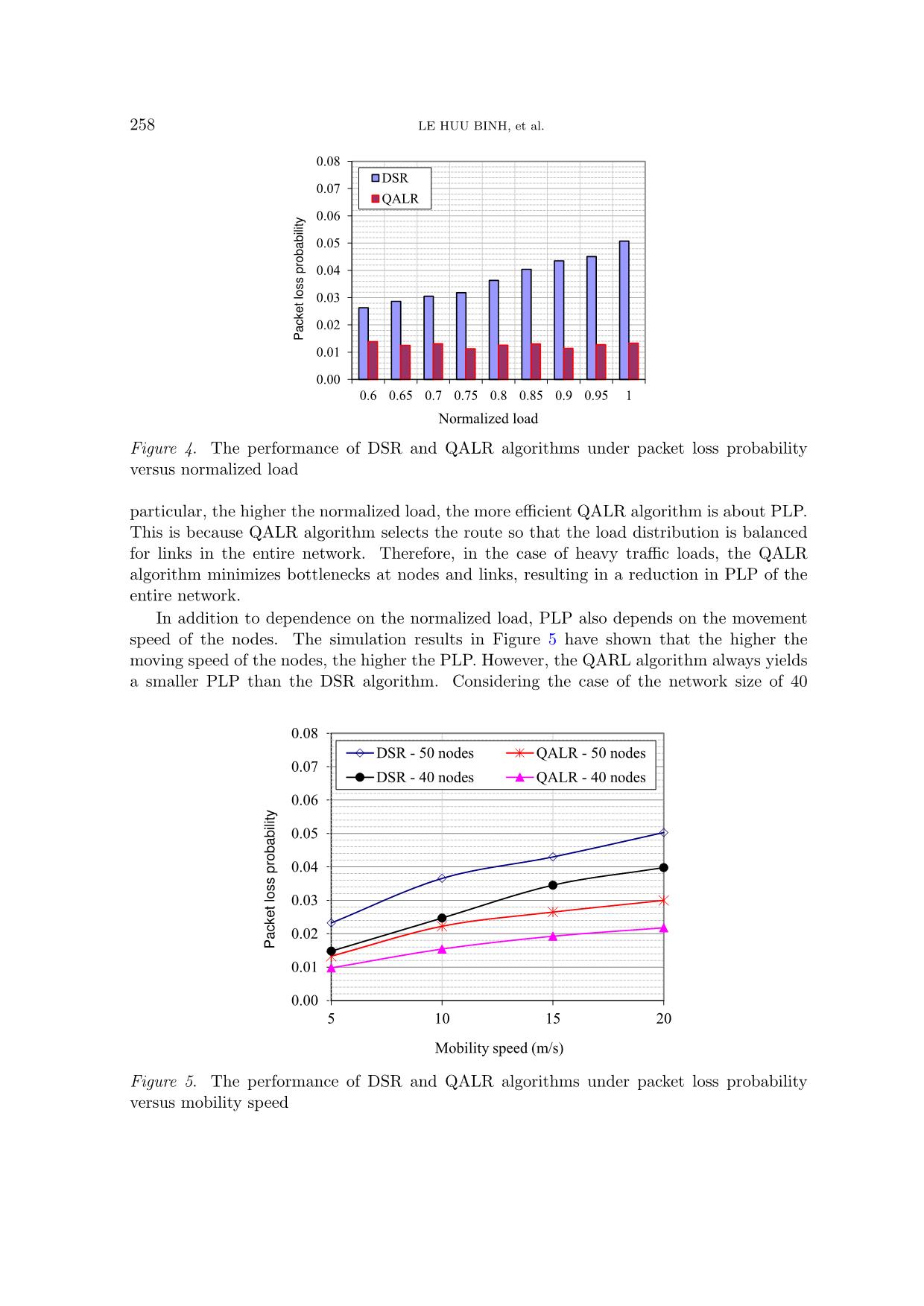 QoT aware load balancing routing in manet using relay type of amplify and forward based cooperative communications trang 8