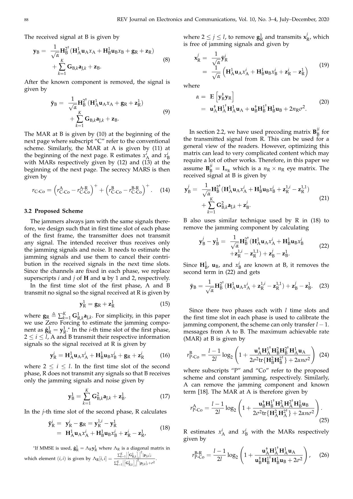 Security for two-way untrusted relay against constant and reactive jamming with fixed signals trang 4