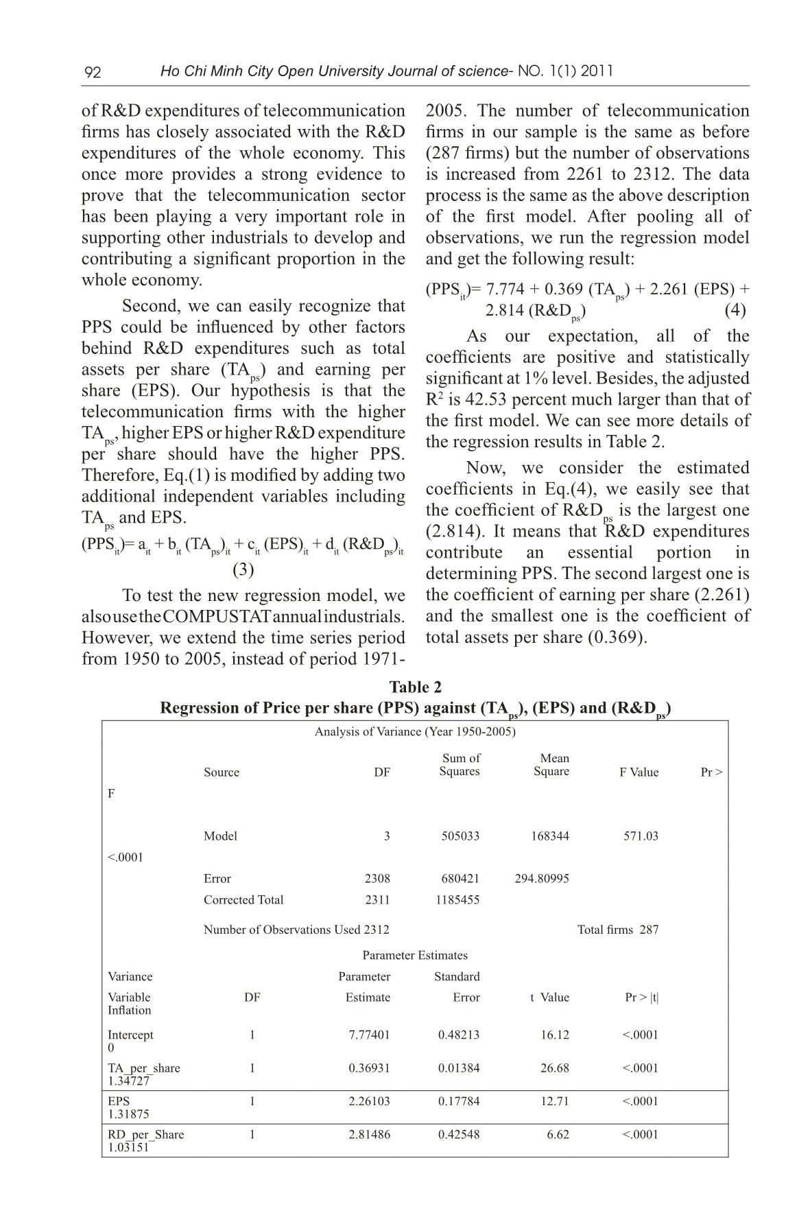 The effects R&D expenditures on the market value in the telecommunication industry-evidence from North America trang 6