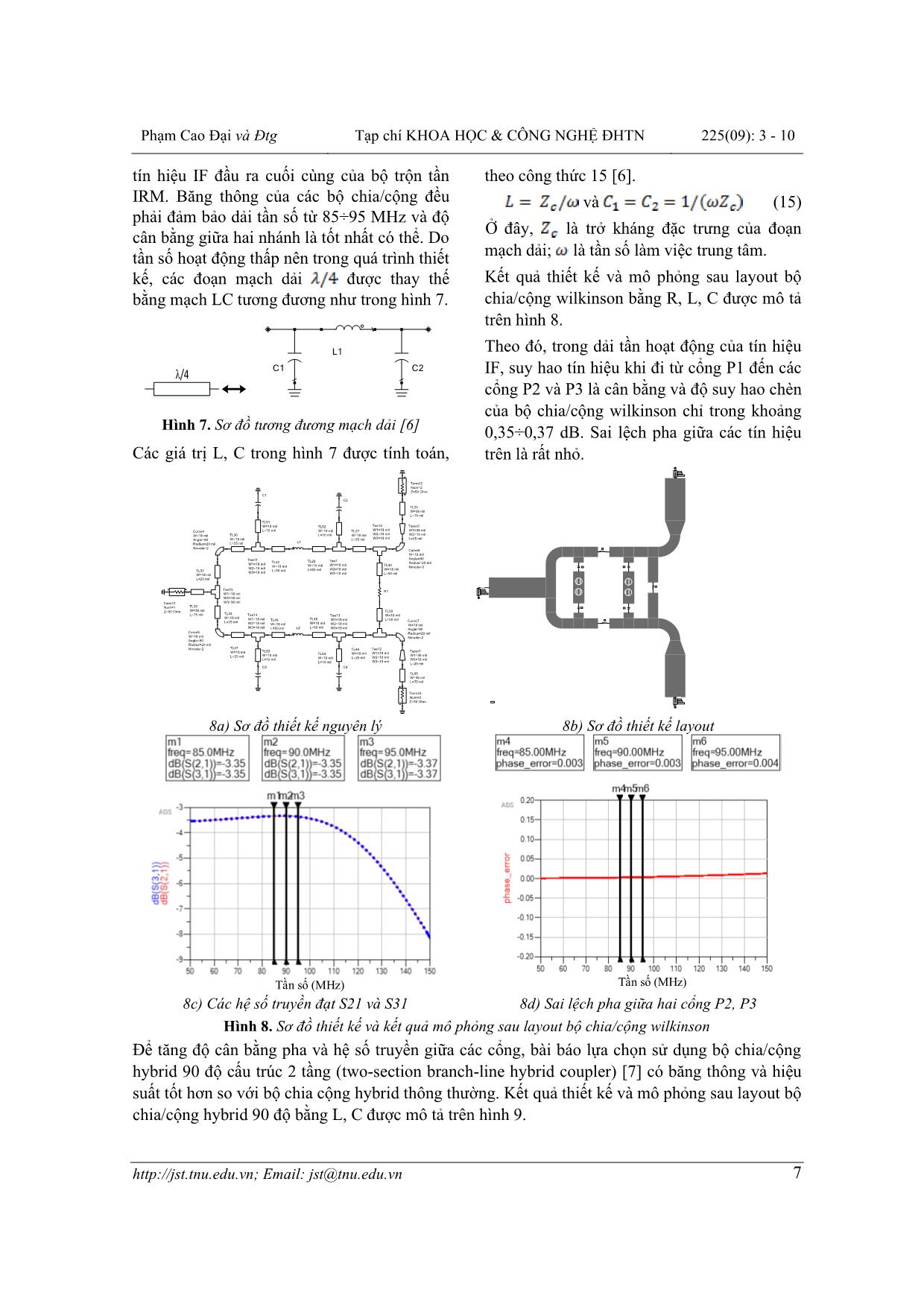 Thiết kế bộ trộn tần chống nhiễu ảnh ứng dụng cho mô-đun thu phát băng tần X trang 5
