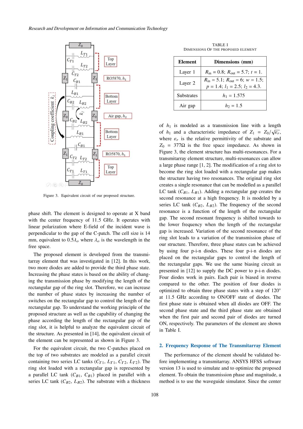 Three phase resolution transmitarray element for electronically reconfigurable transmitarrays trang 3