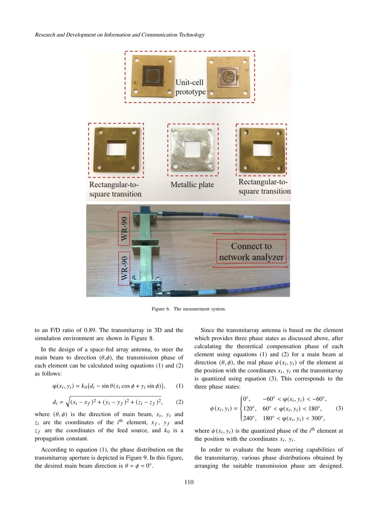 Three phase resolution transmitarray element for electronically reconfigurable transmitarrays trang 5
